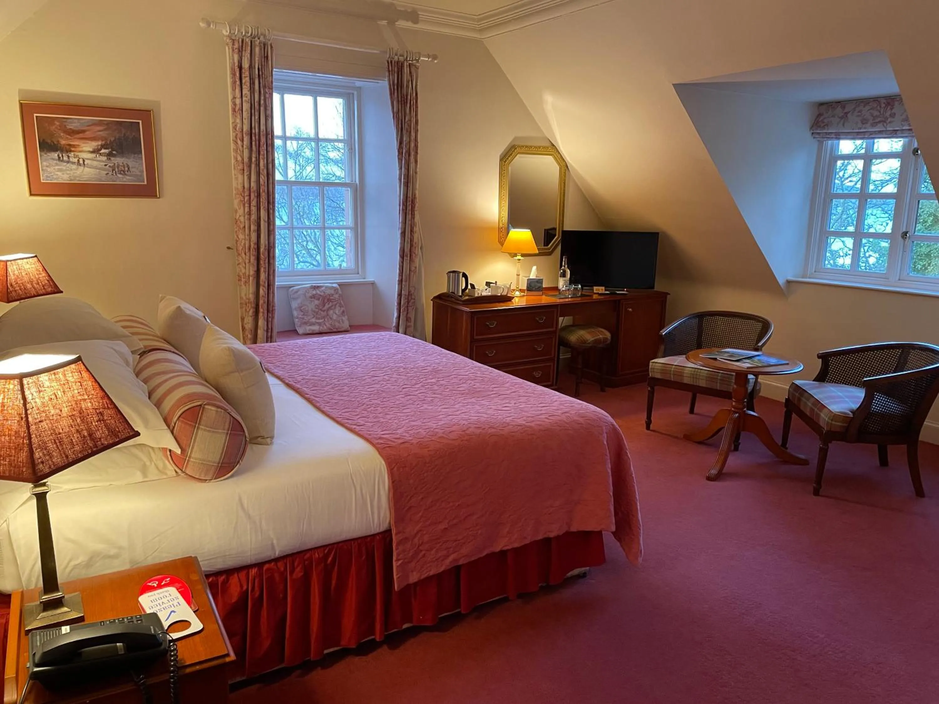 Bedroom, Bed in Bunchrew House Hotel