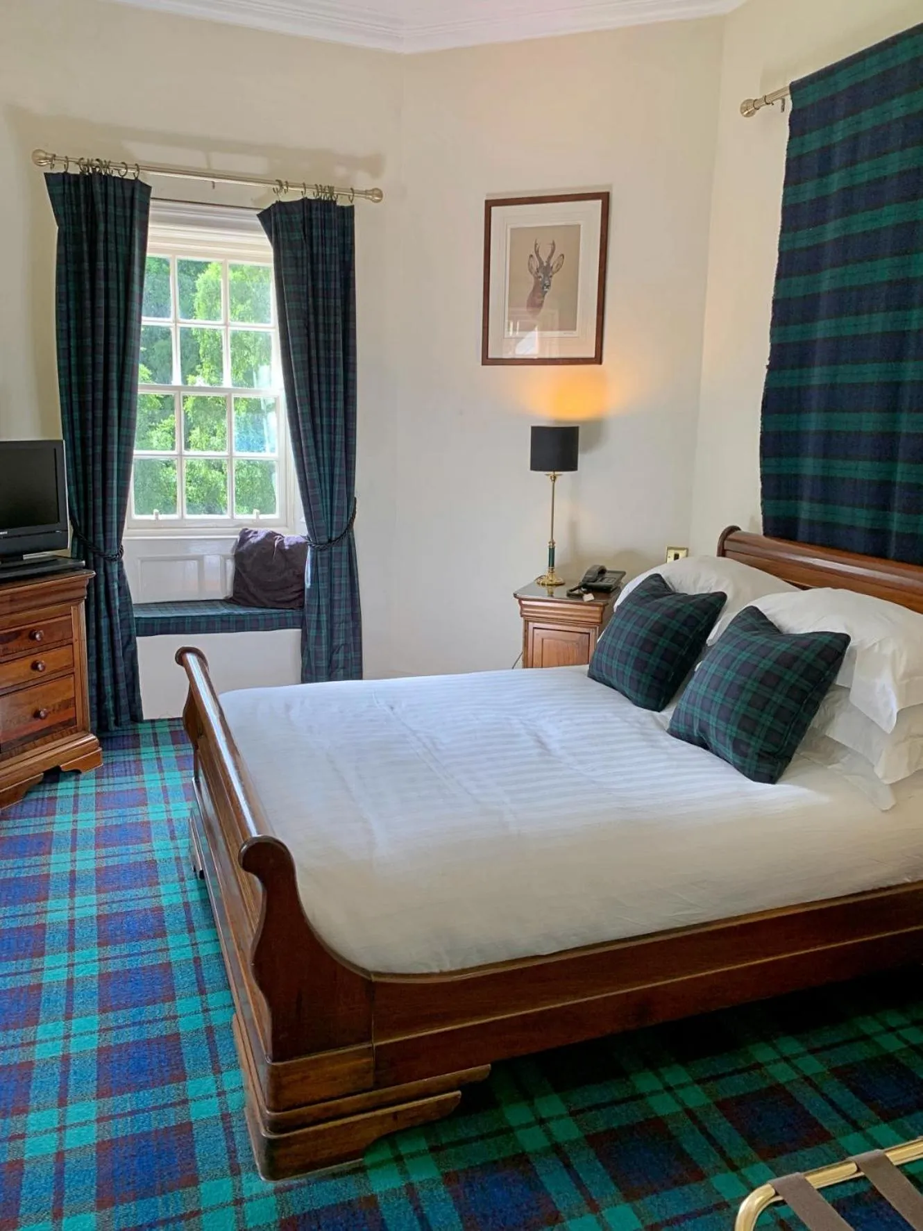 Bedroom, Bed in Bunchrew House Hotel