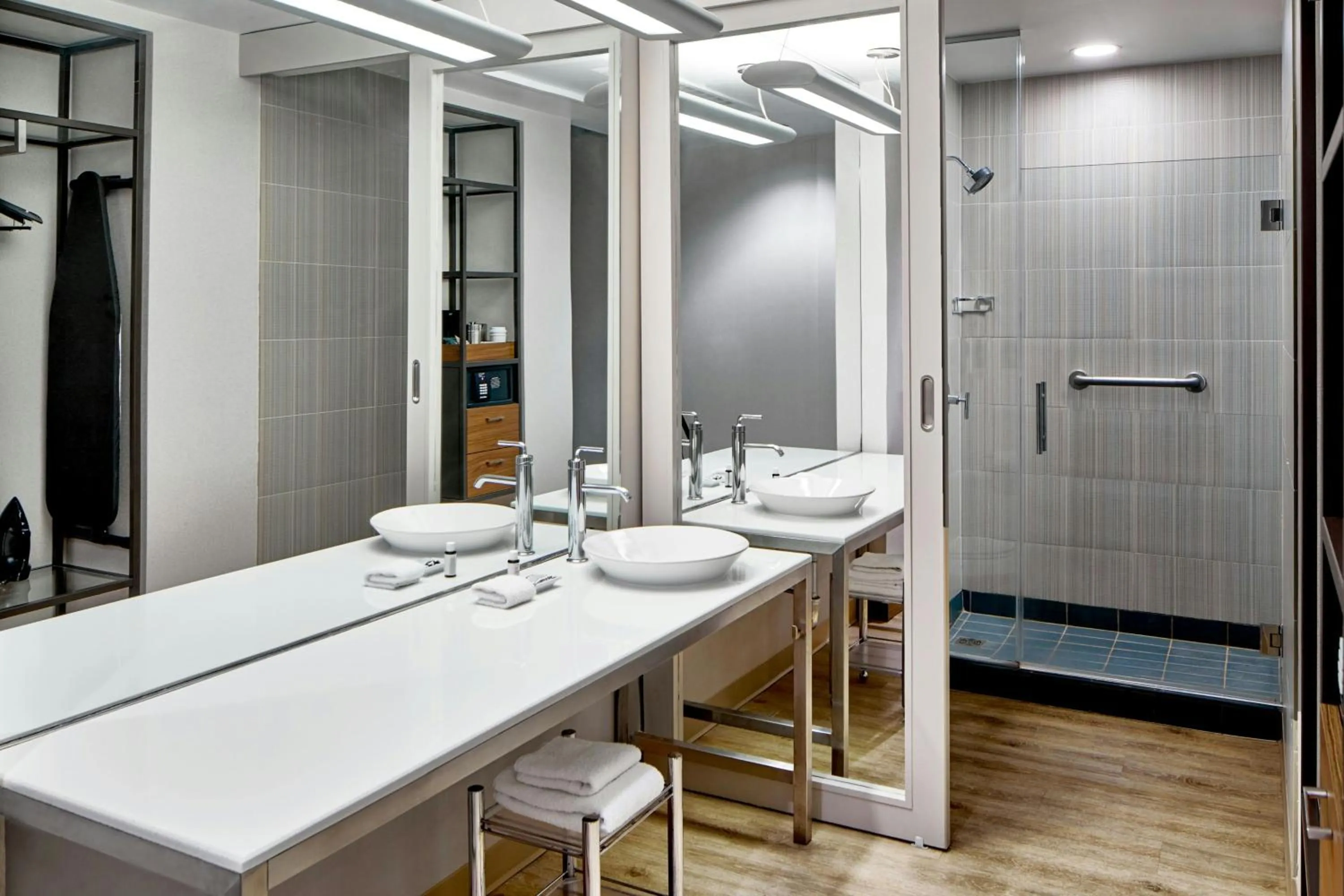 Bathroom in AC Hotel National Harbor Washington, DC Area