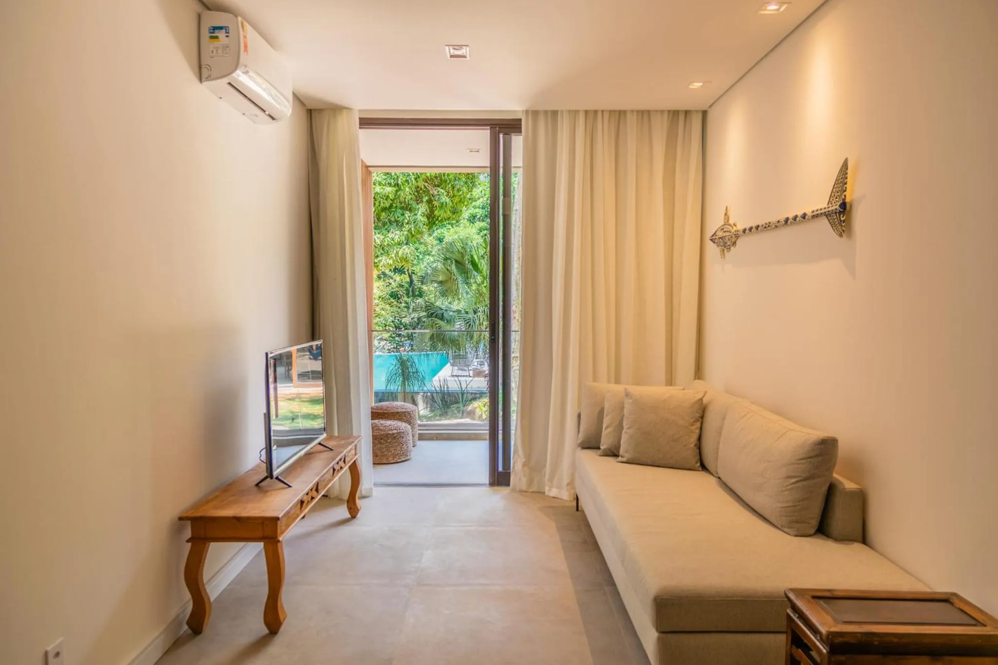 Seating area in Casa Di Sirena Ilhabela