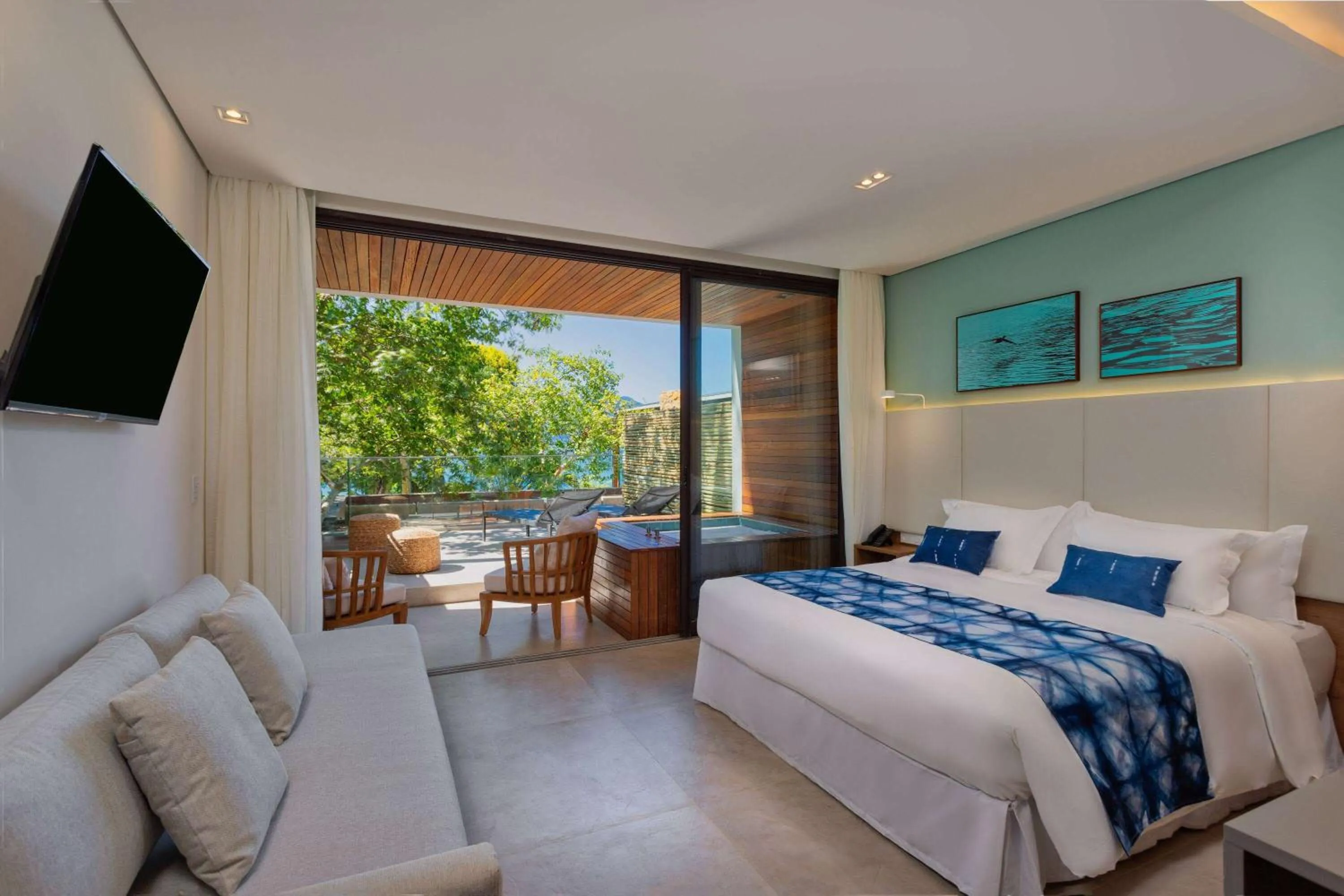 Photo of the whole room, Bed in Casa Di Sirena Ilhabela