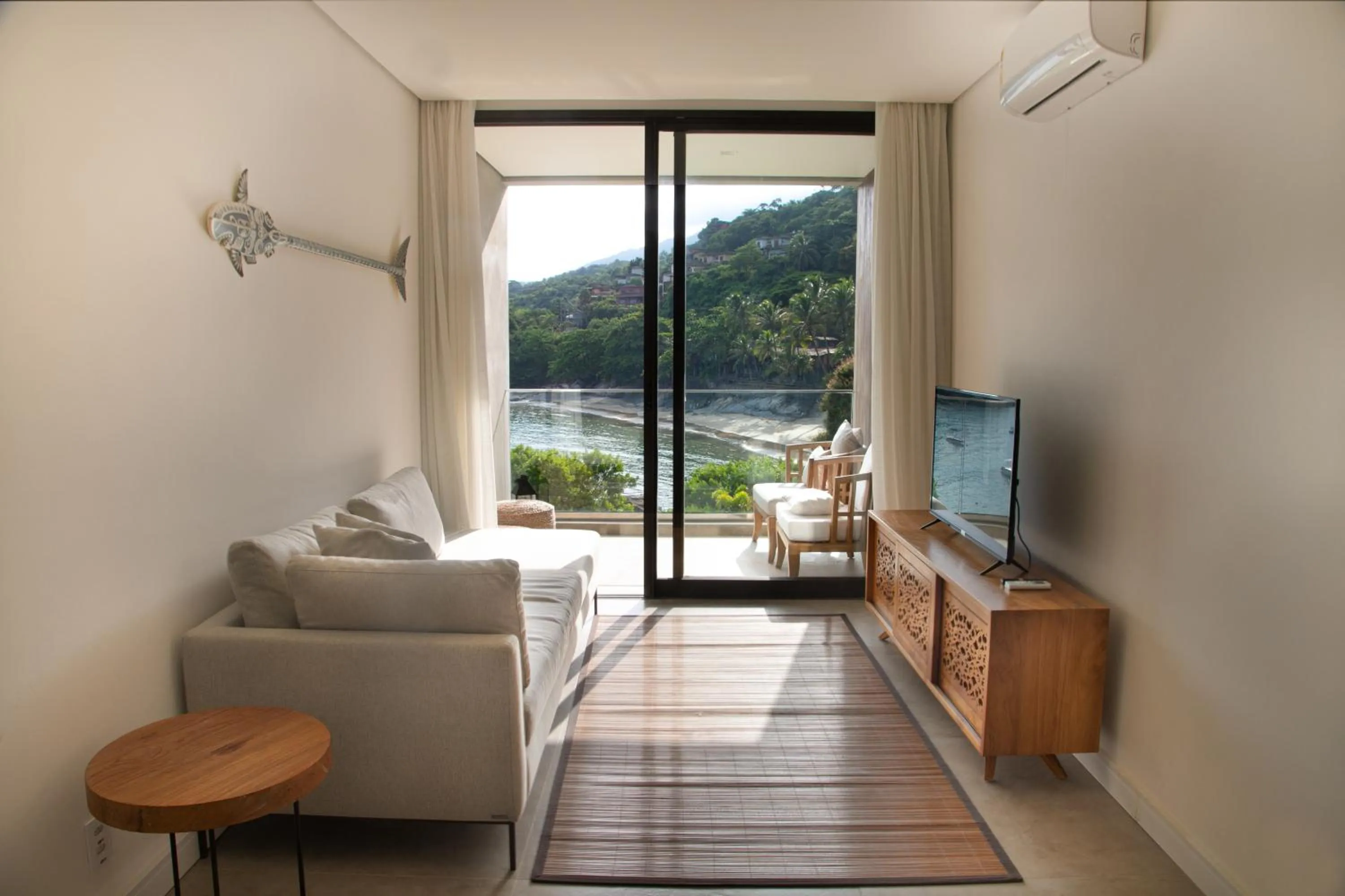 Seating area in Casa Di Sirena Ilhabela