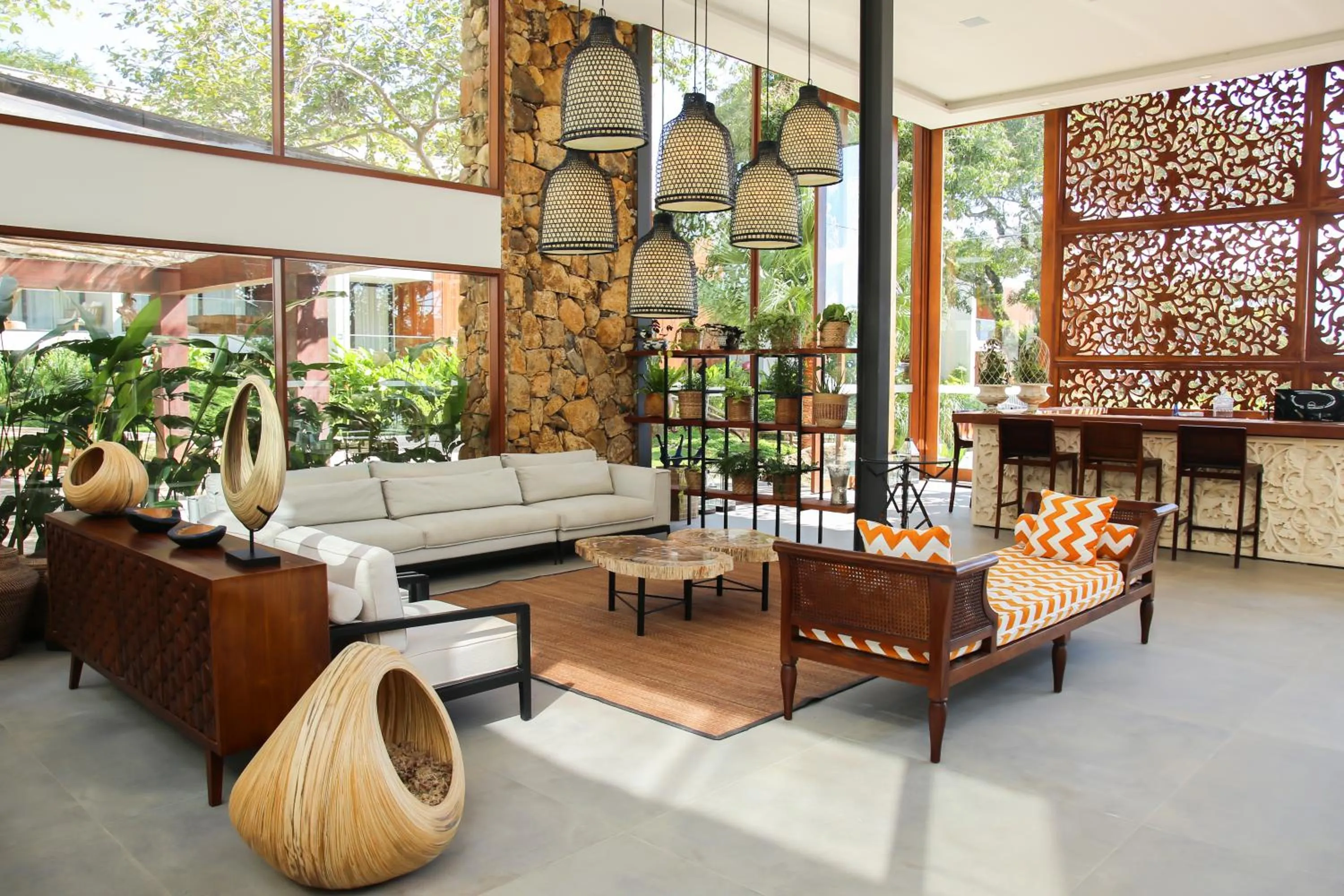 Lobby or reception in Casa Di Sirena Ilhabela