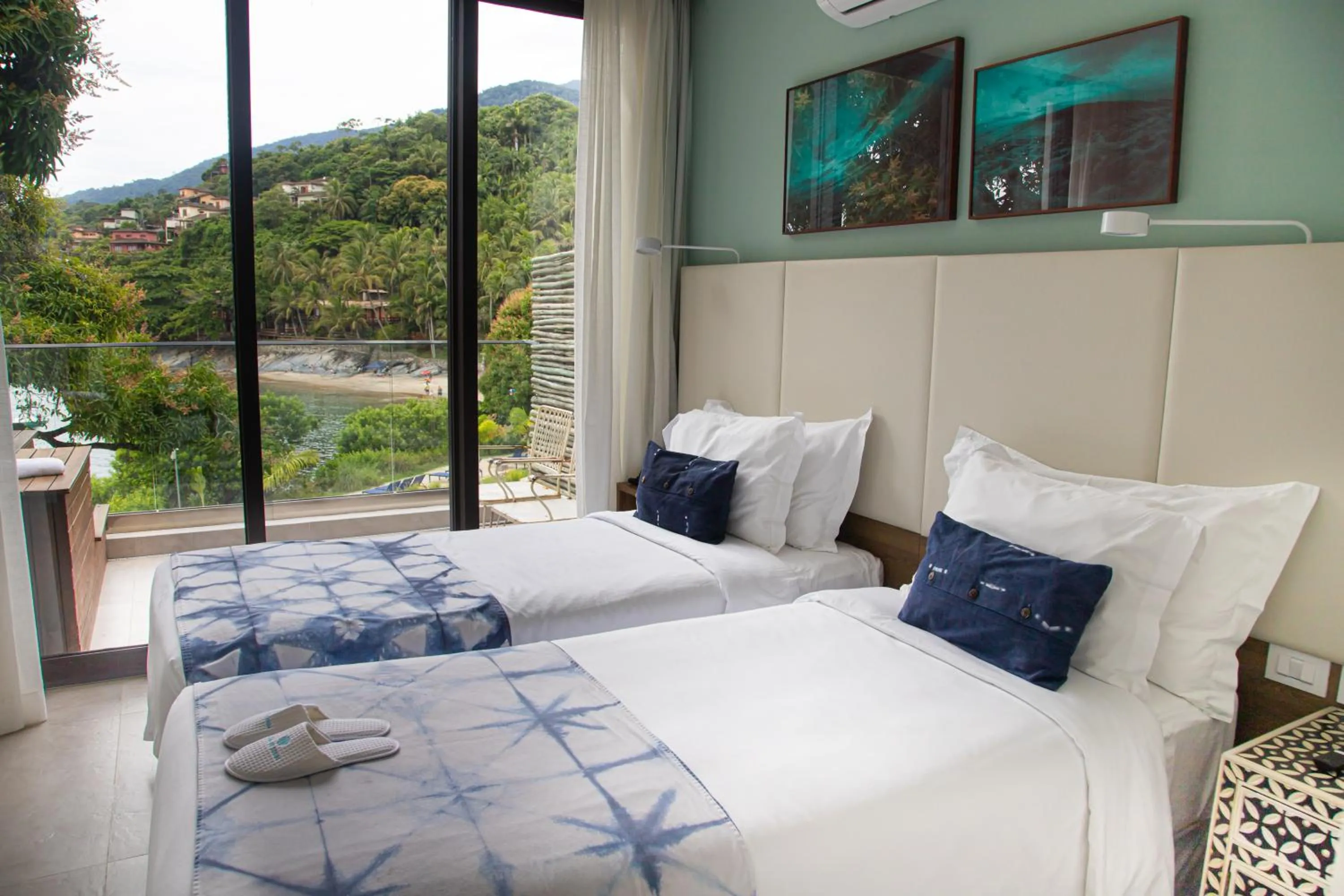 Bedroom, Bed in Casa Di Sirena Ilhabela