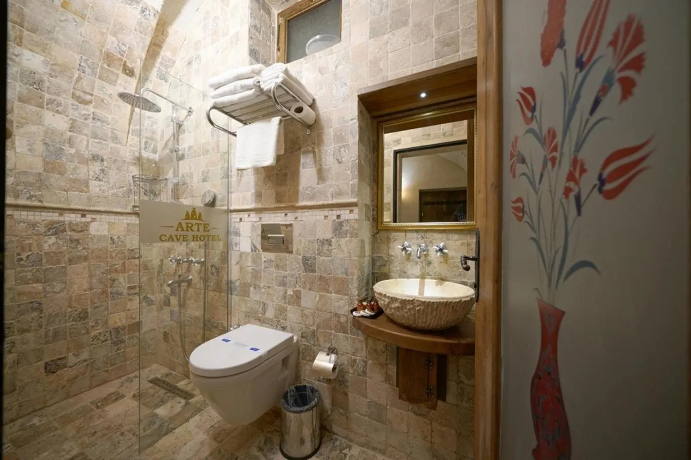 Bathroom in Arte Cave Hotel