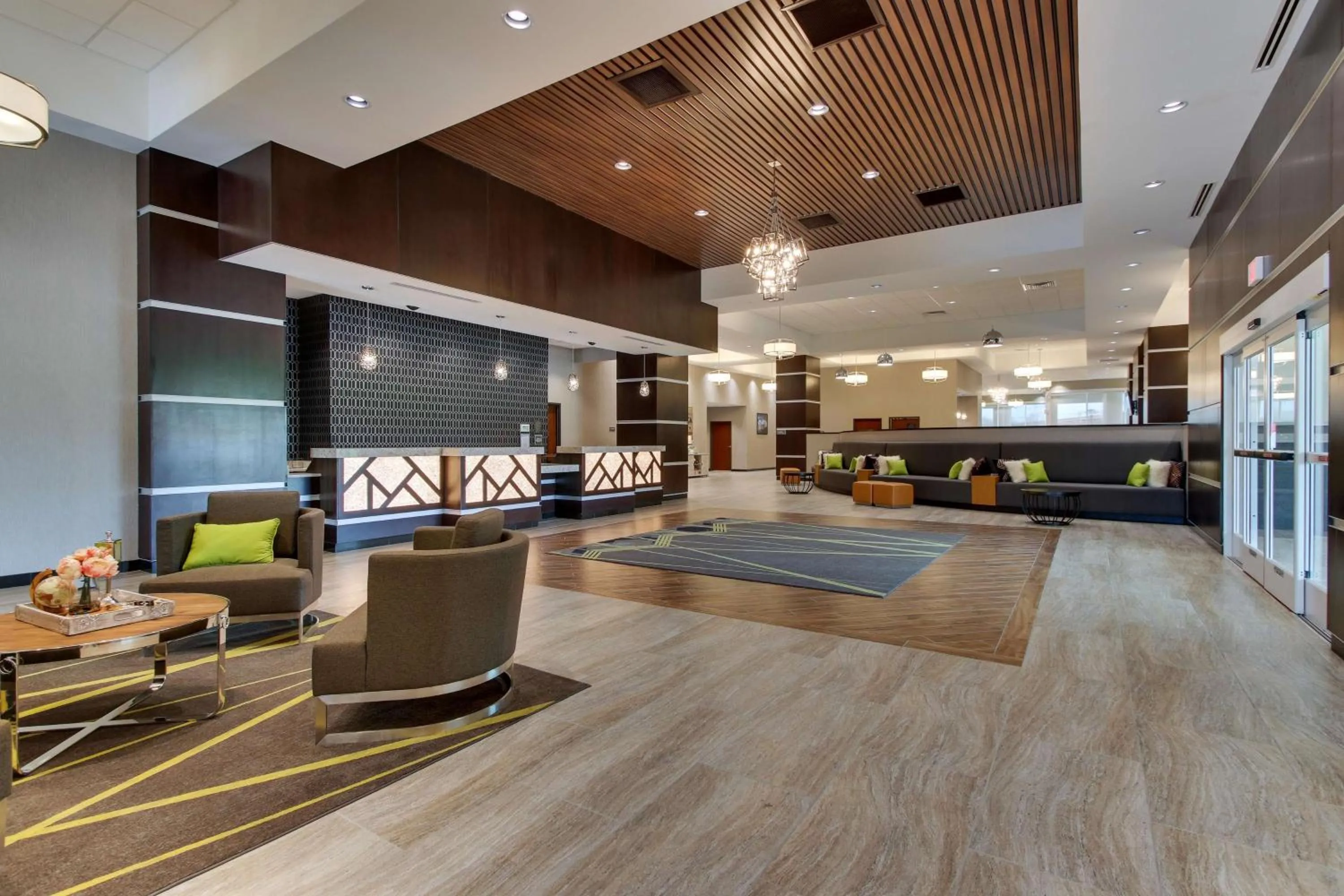 Lobby or reception in Drury Plaza Hotel Dallas Richardson