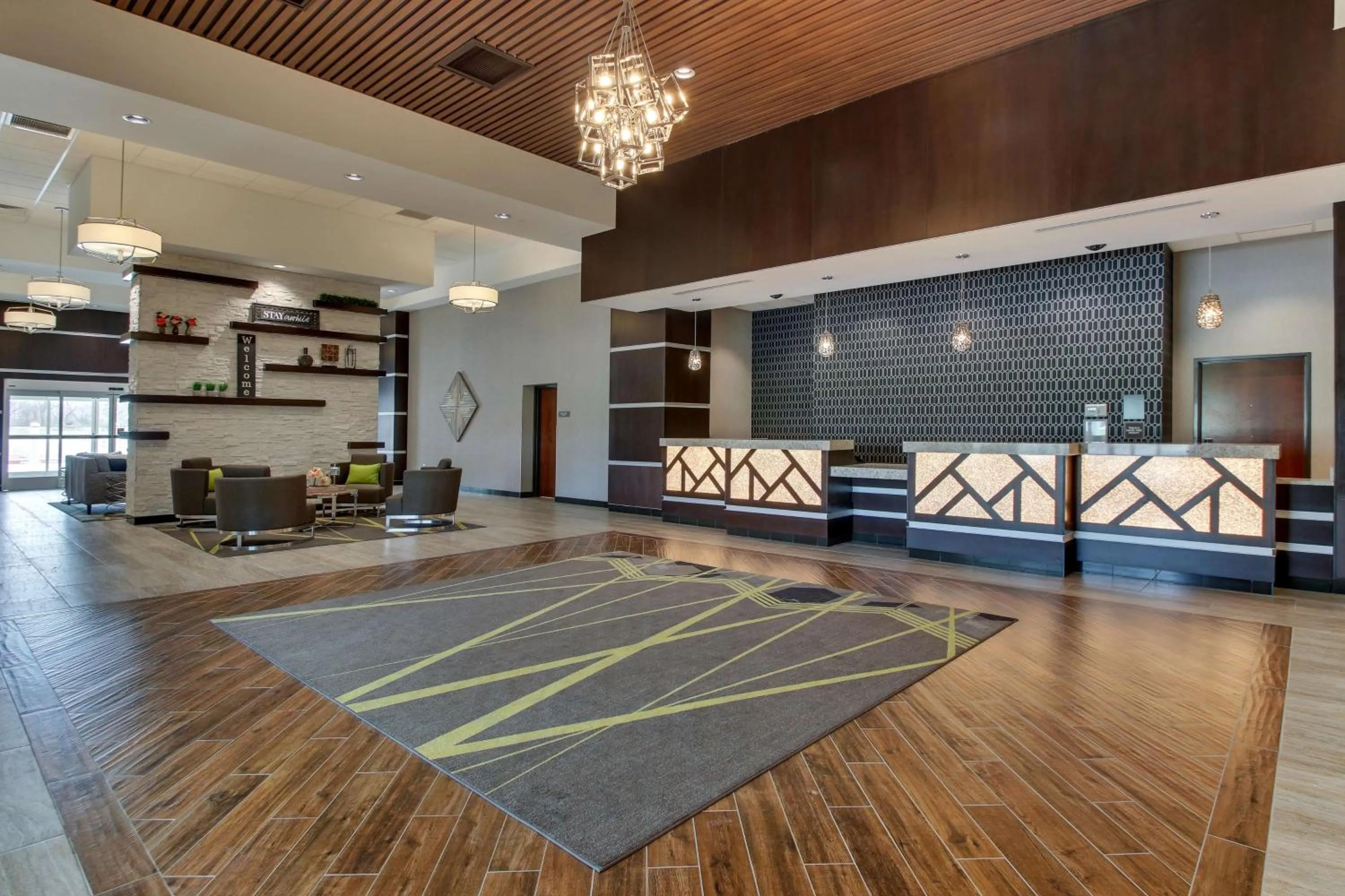 Lobby or reception in Drury Plaza Hotel Dallas Richardson