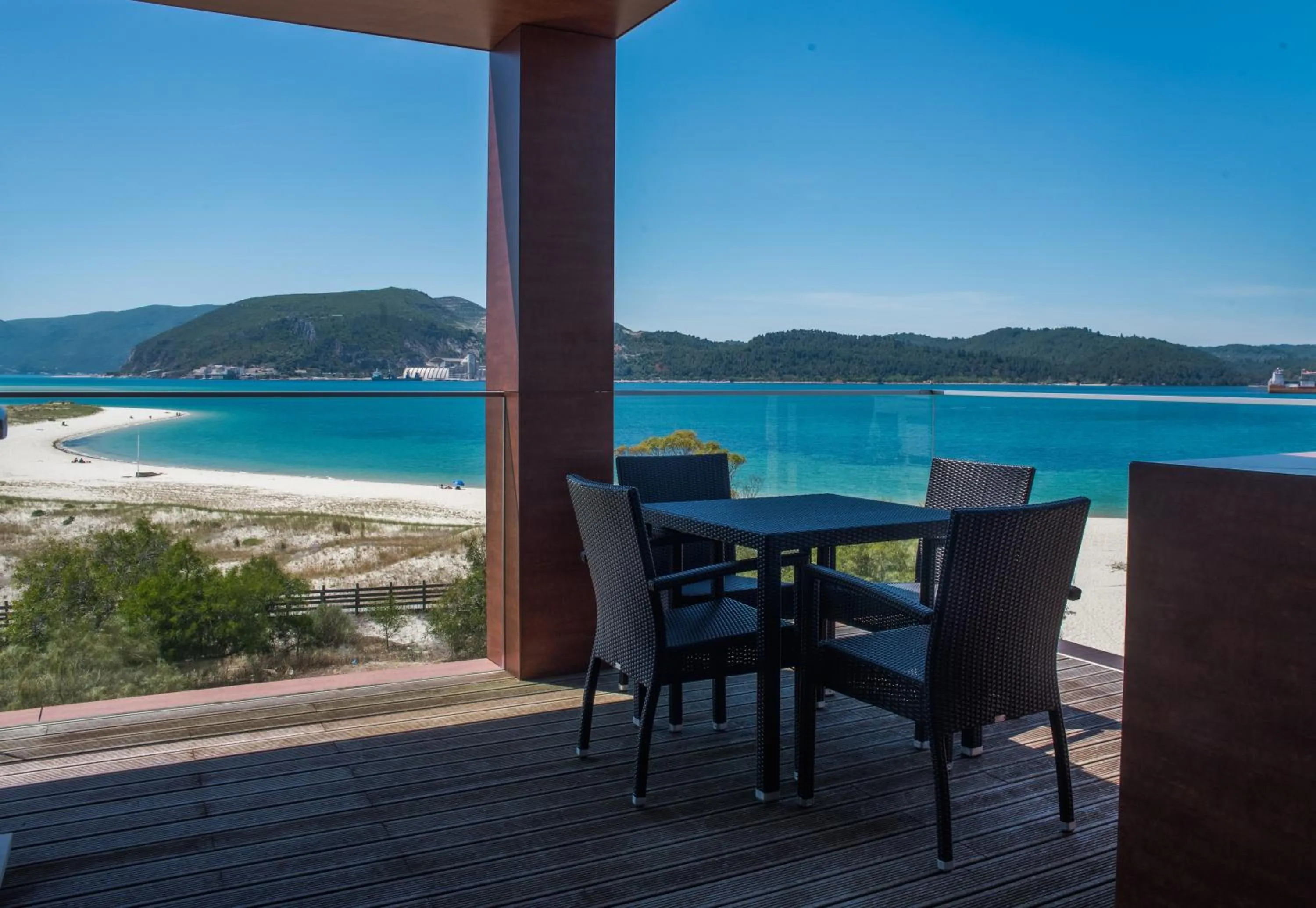 Balcony/Terrace in Troia Residence by The Editory - Apartamentos Praia