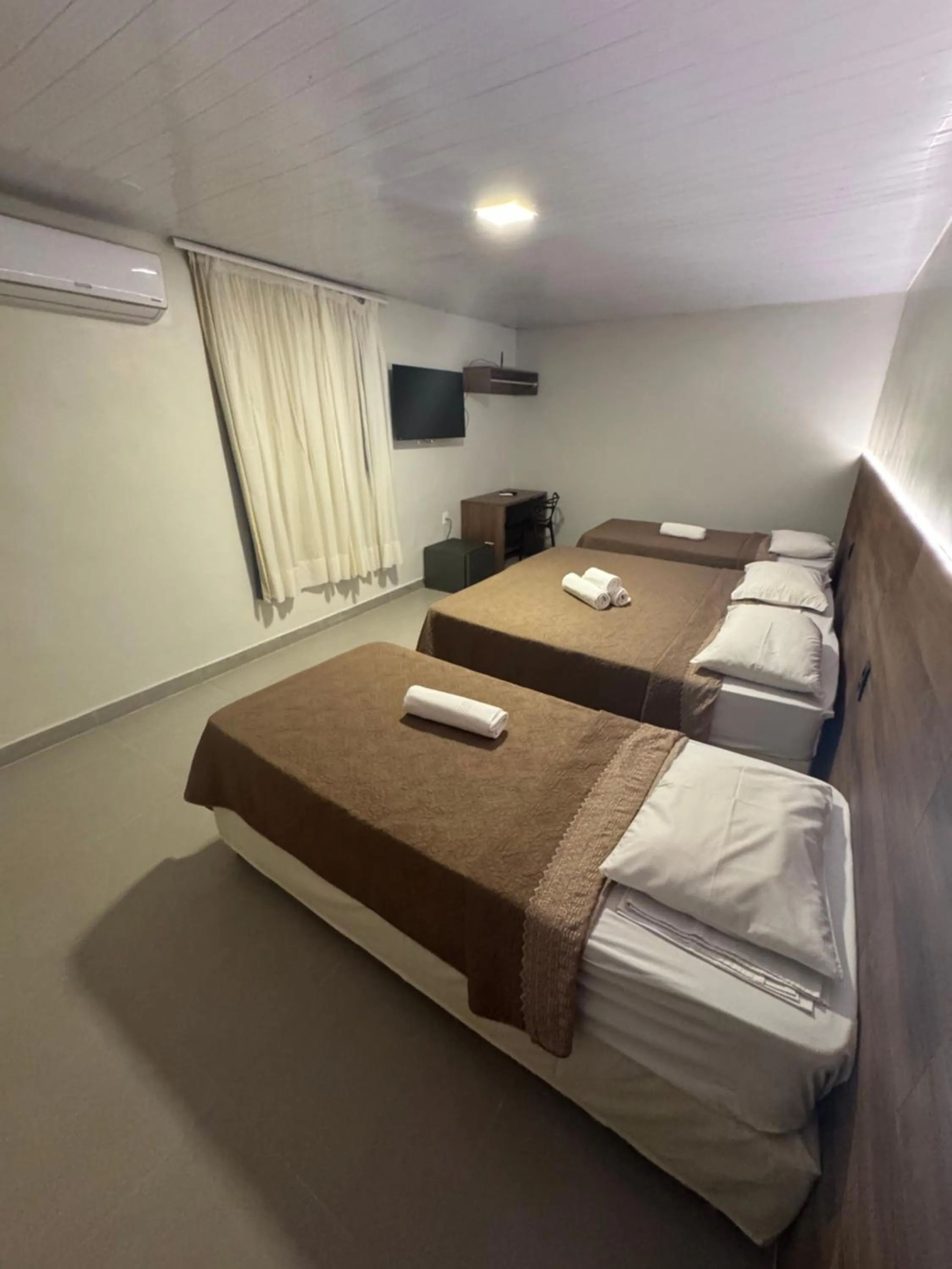 Bed in Hotel Pousada Villa Marina