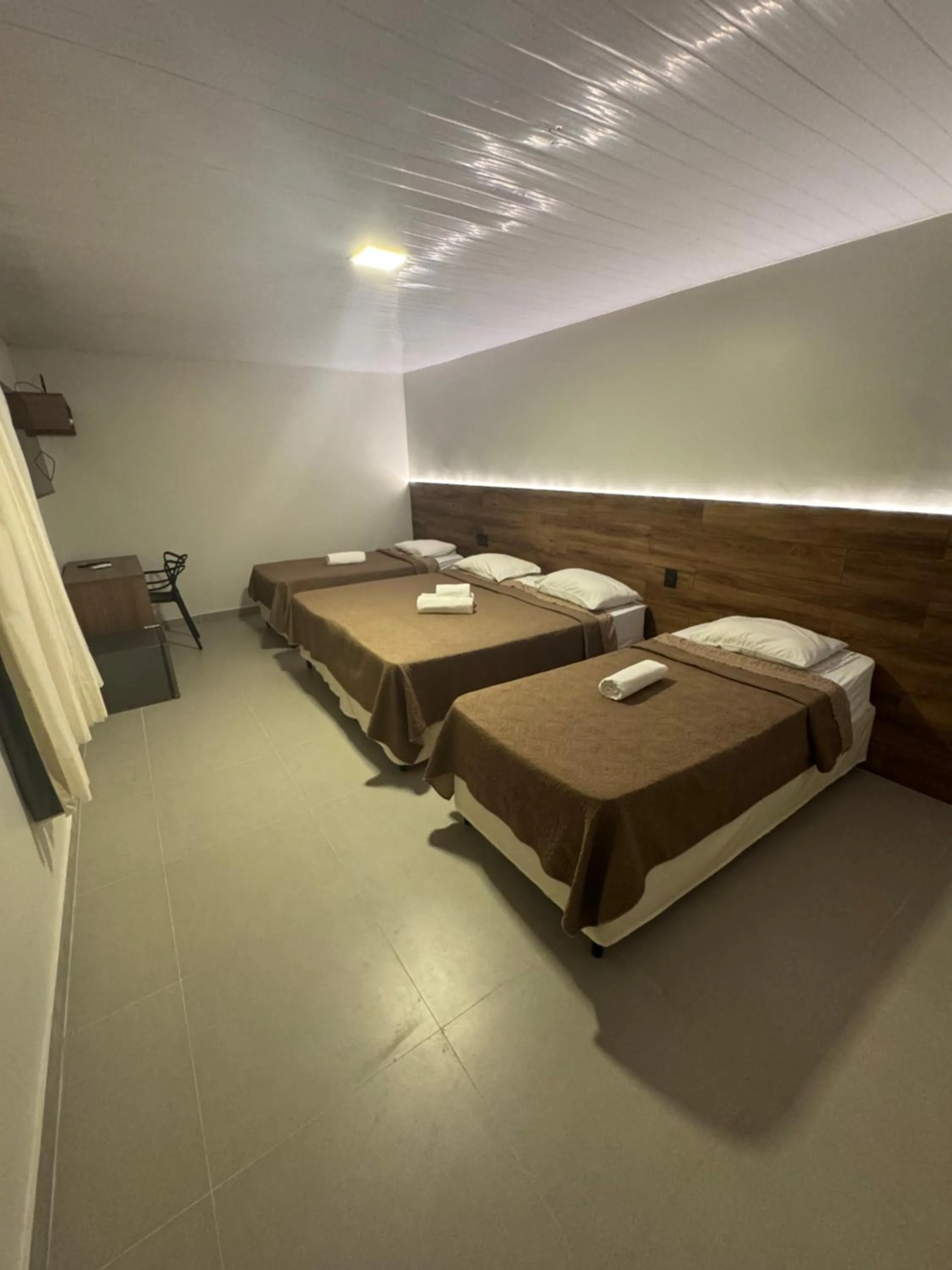 Bed in Hotel Pousada Villa Marina