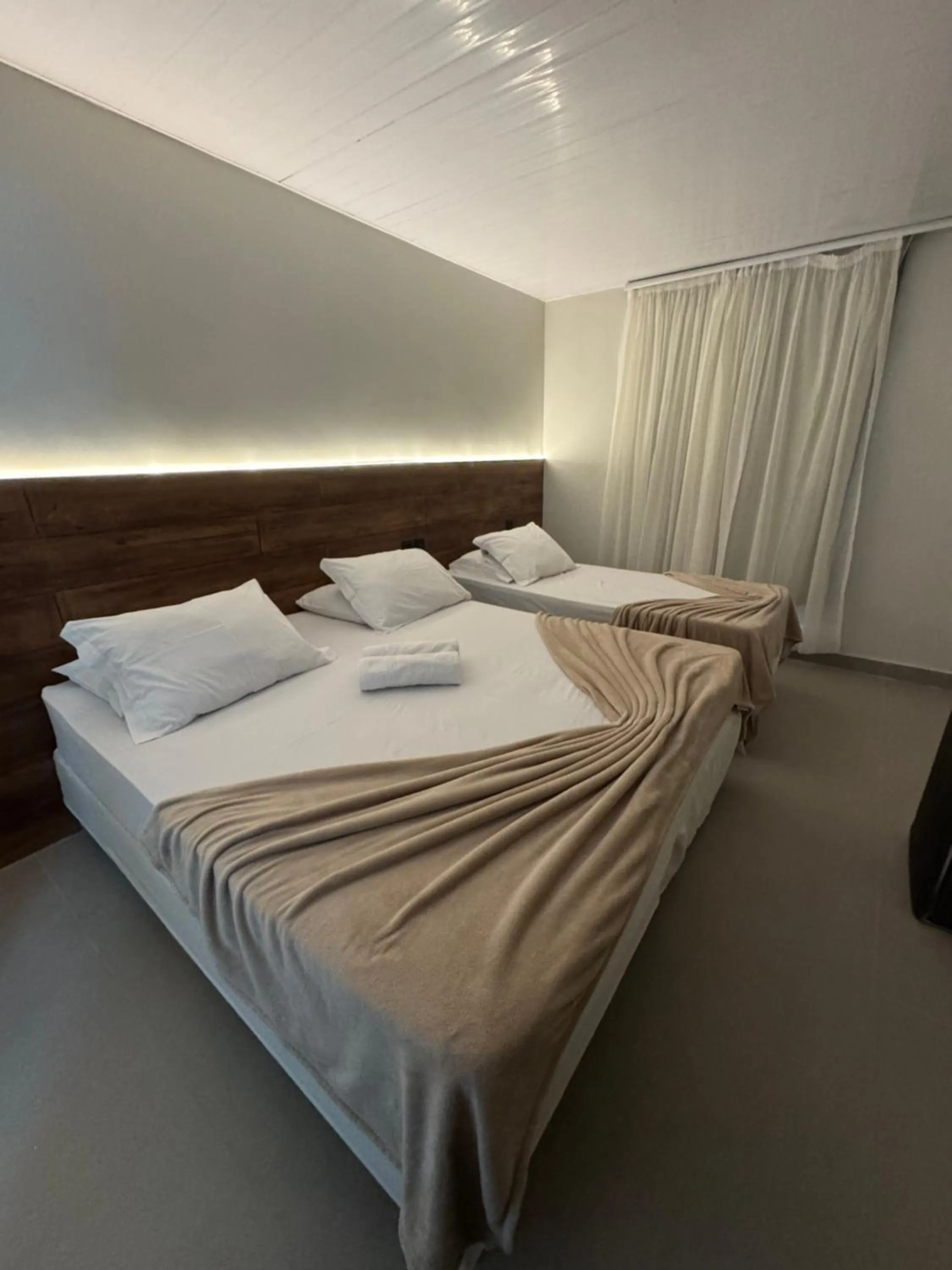 Bed in Hotel Pousada Villa Marina