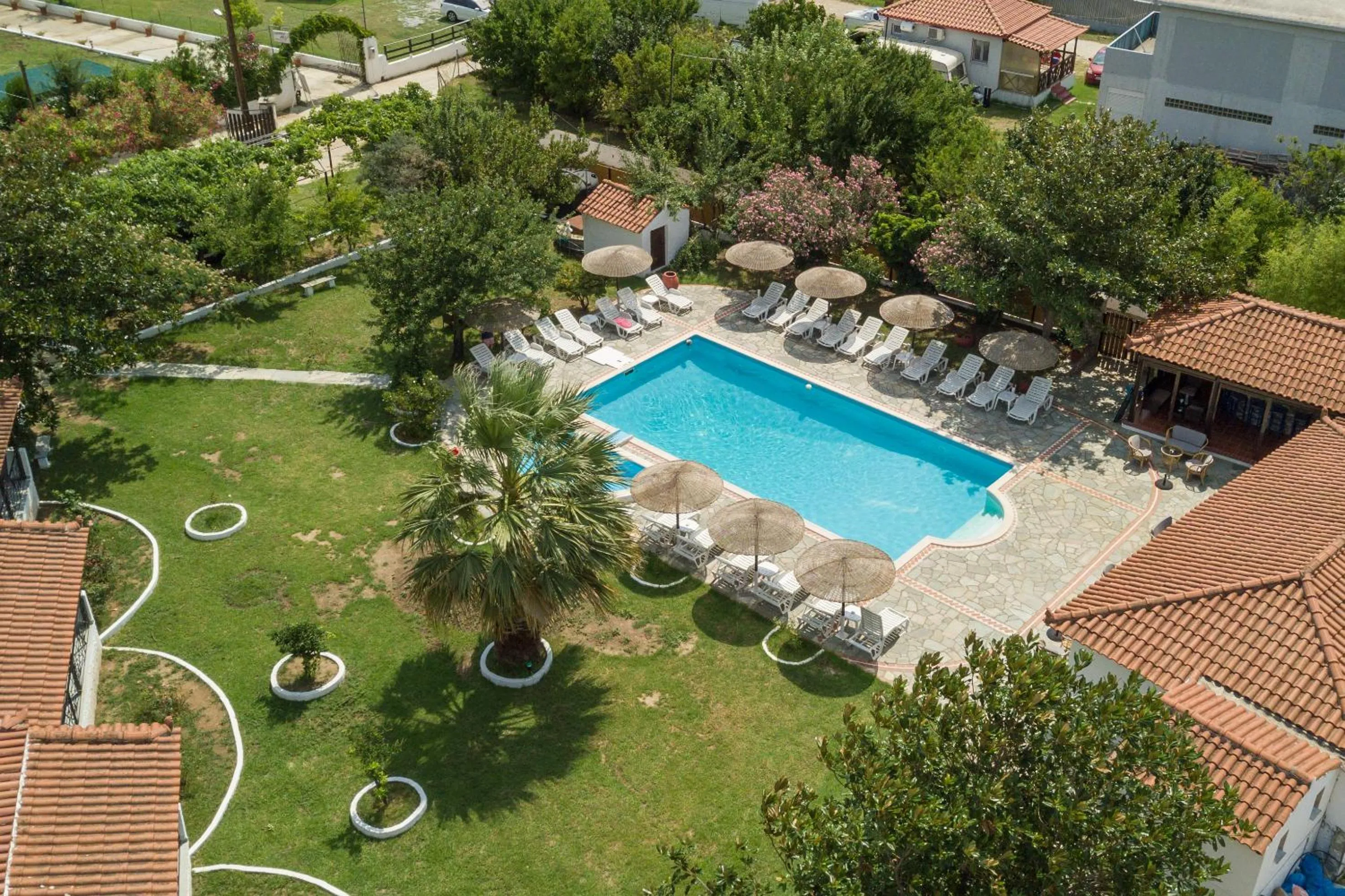 Bird's eye view in STRAWBERRY Skiathos