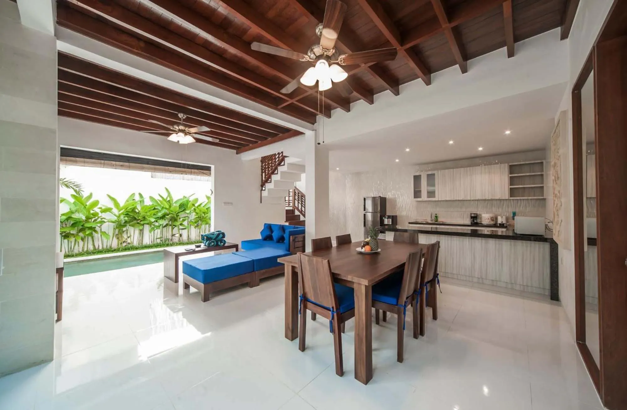 Kitchen or kitchenette in Villa COSMO, Seminyak