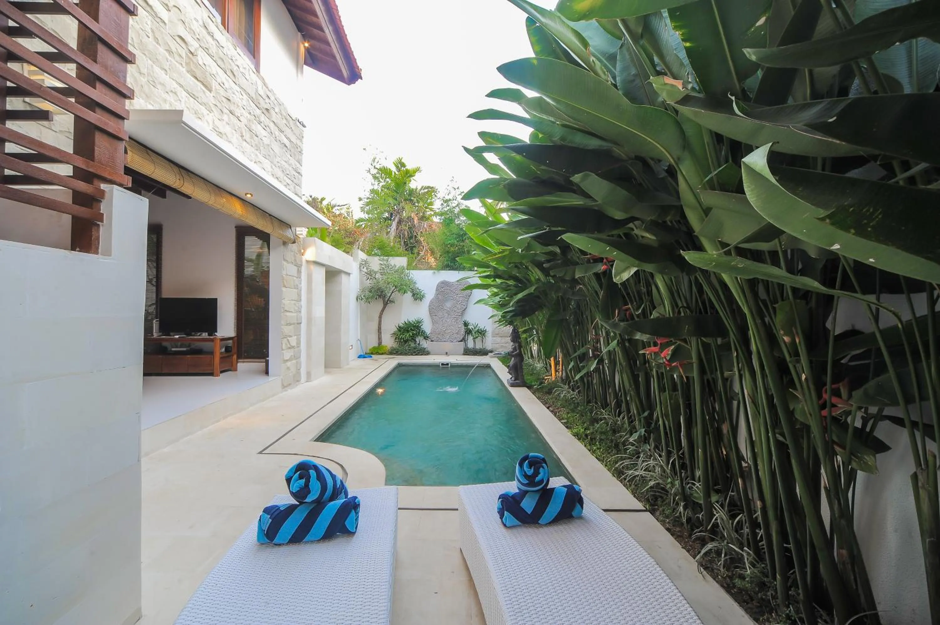 Pool view in Villa COSMO, Seminyak