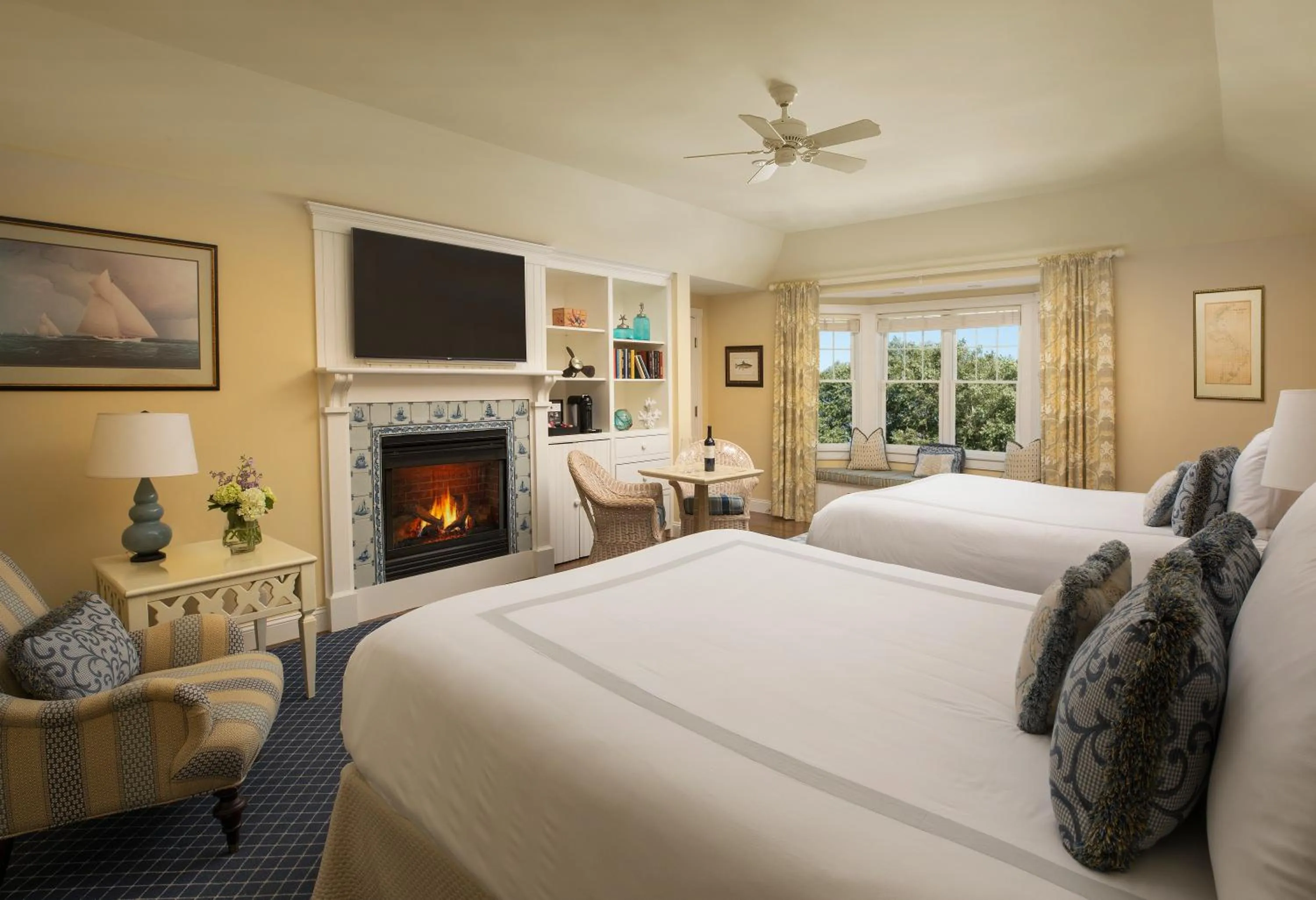 Bedroom, Bed in Chatham Bars Inn