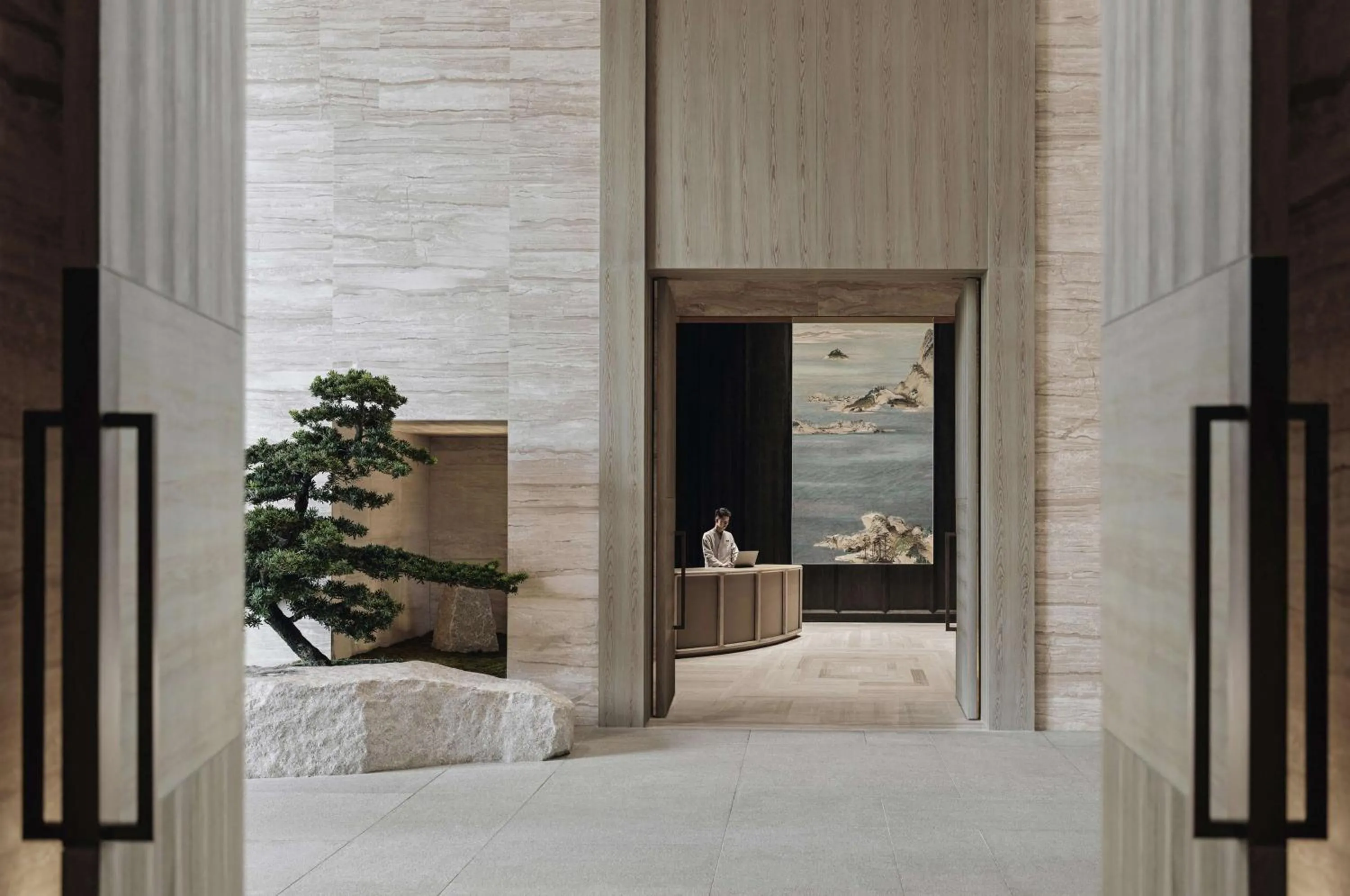 Lobby or reception in Park Hyatt Shenzhen