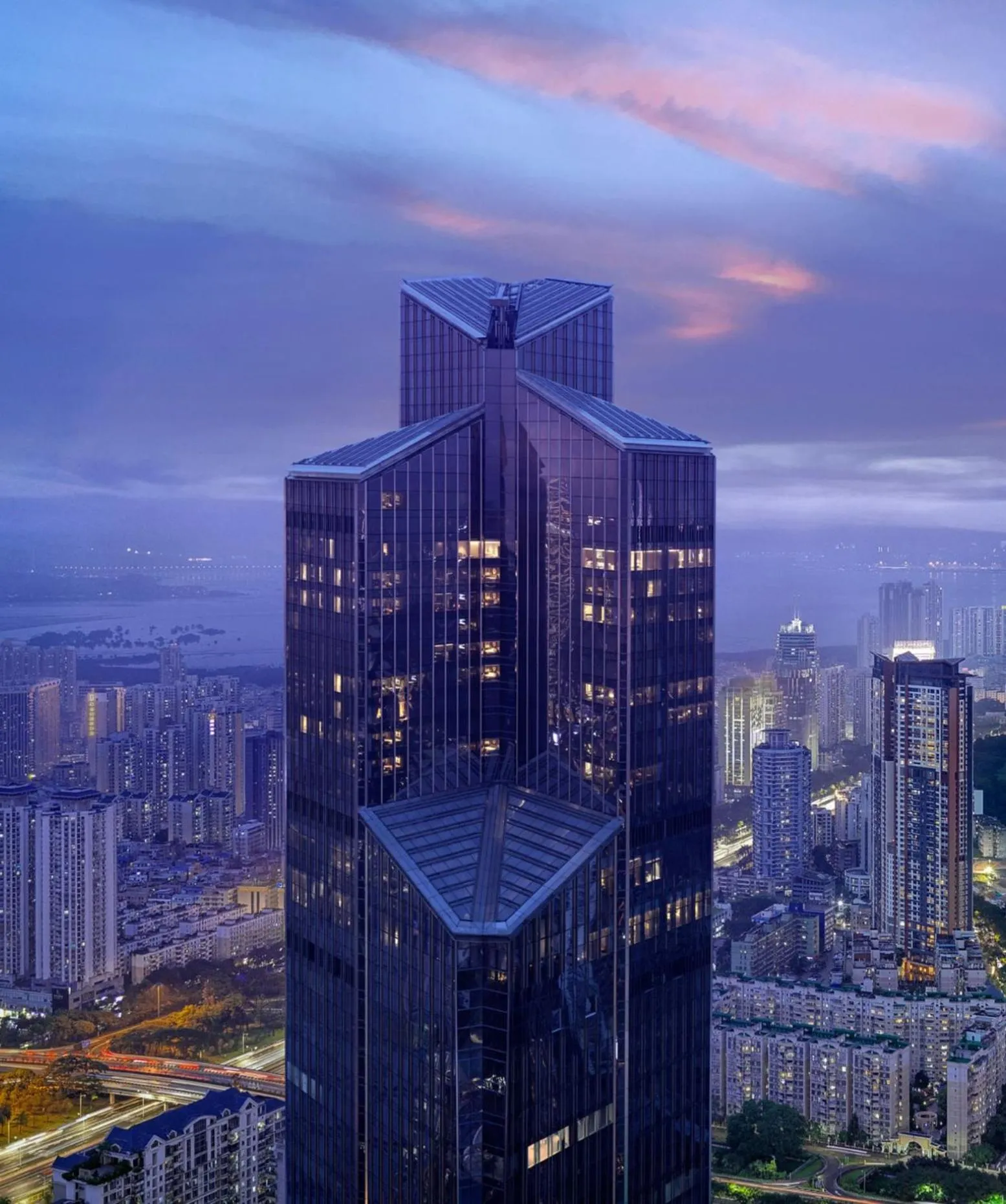 Property building in Park Hyatt Shenzhen