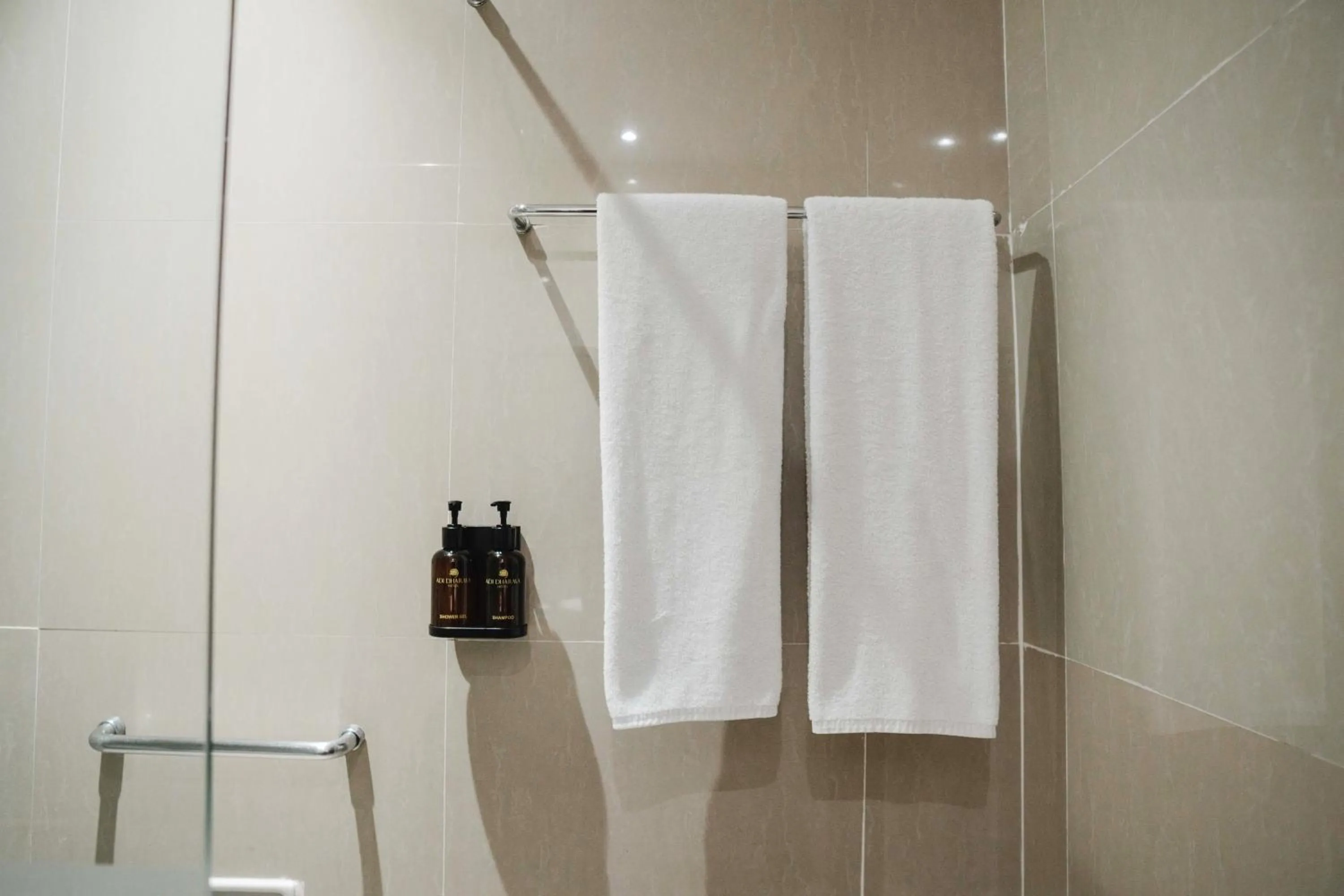 Shower in Adi Dharma Hotel Kuta