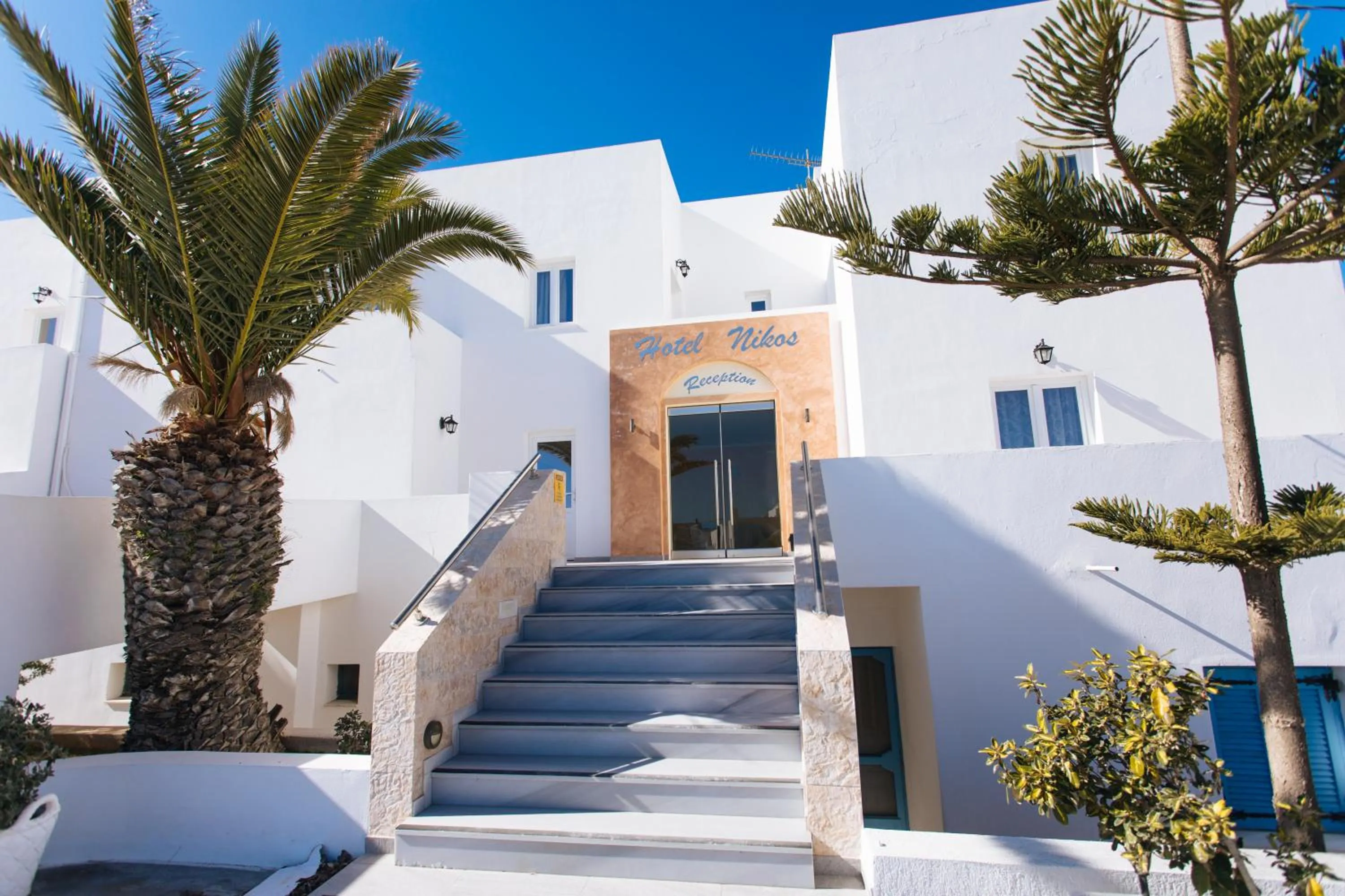 Property building in Nikos Hotel