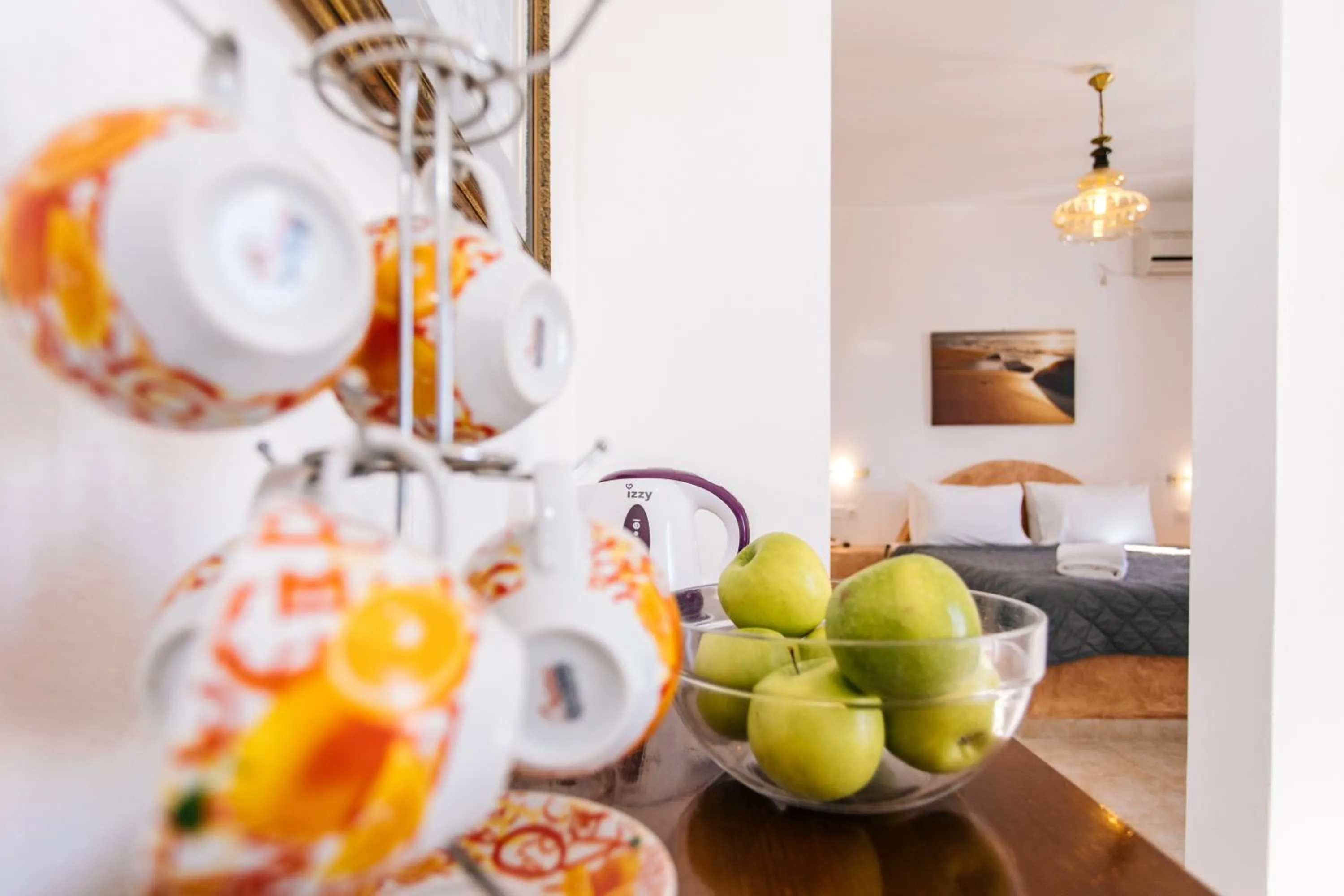 Decorative detail in Nikos Hotel