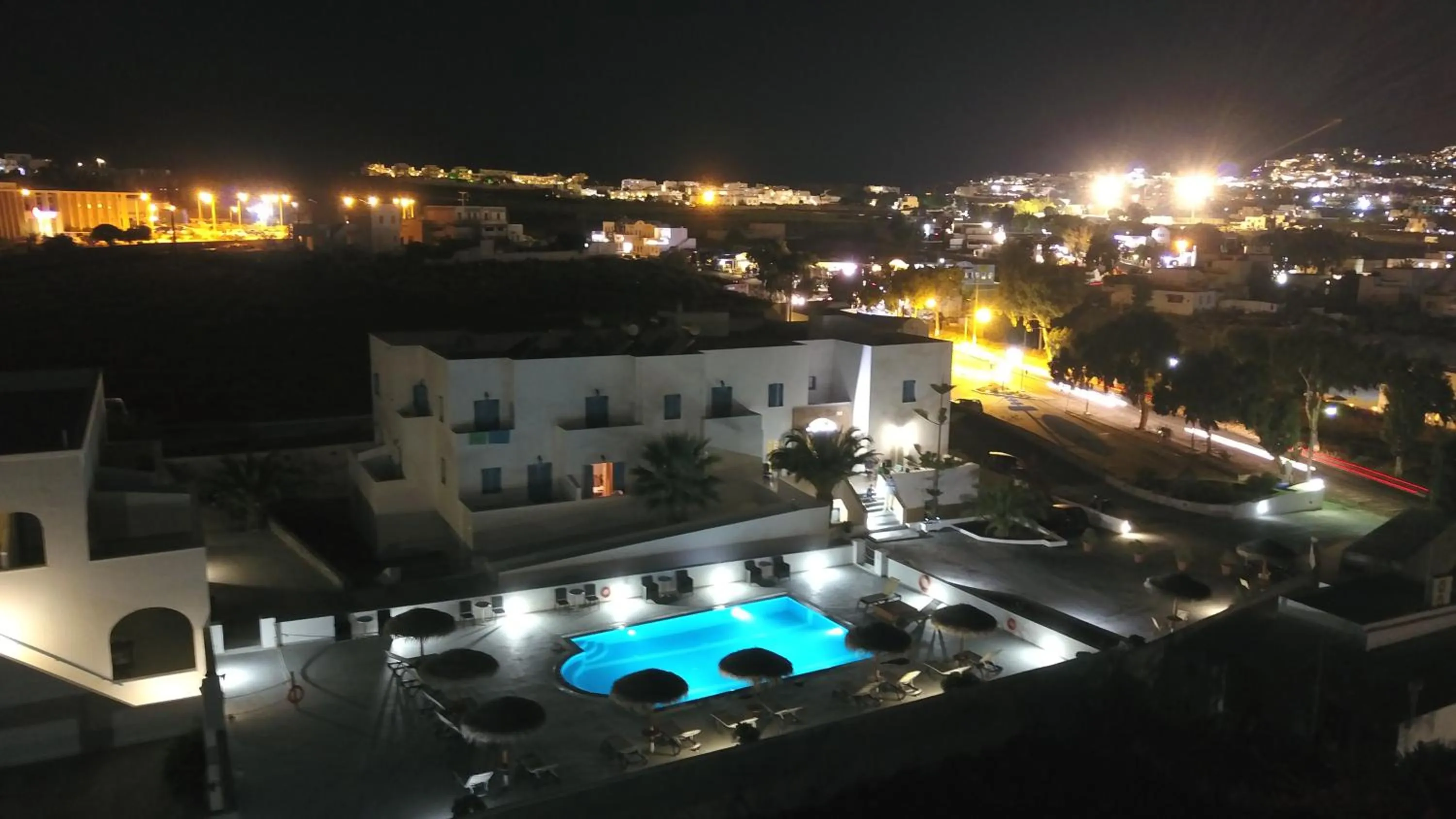 Property building in Nikos Hotel