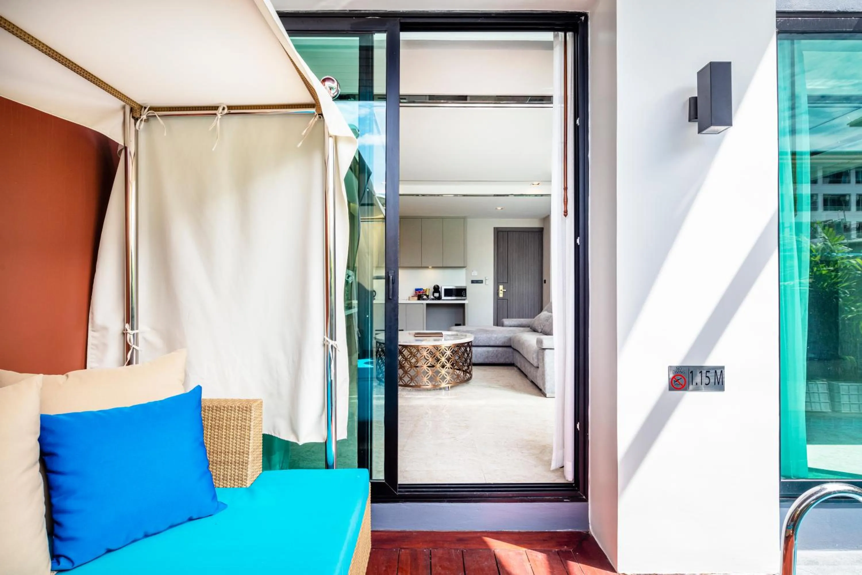 Bed in The Grand Sala Thai