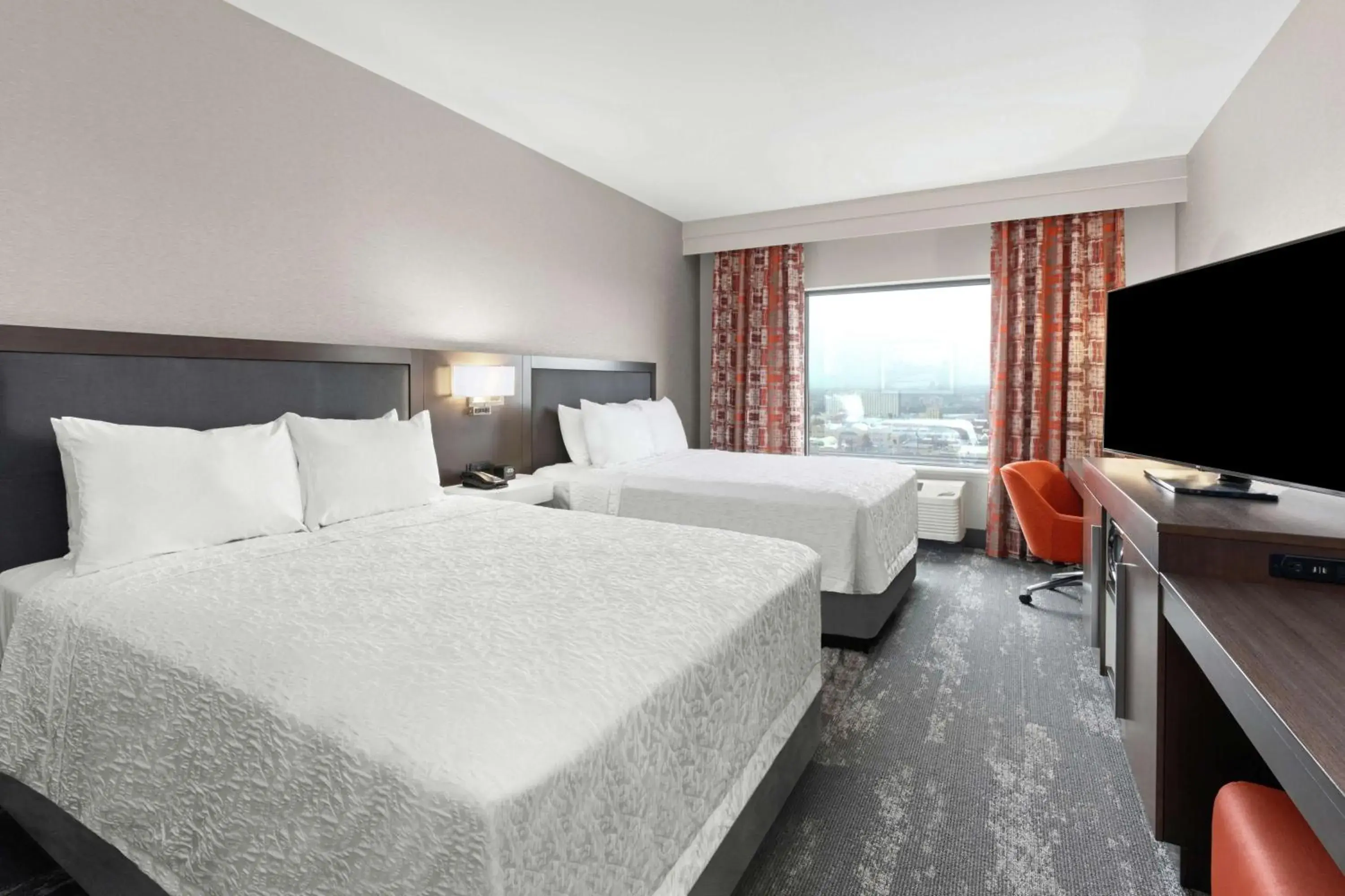 Queen Room with Two Queen Beds and City View in Hampton Inn & Suites Spokane Downtown-South Queen Room with Two Queen Beds and City View in Hampton Inn & Suites Spokane Downtown-South