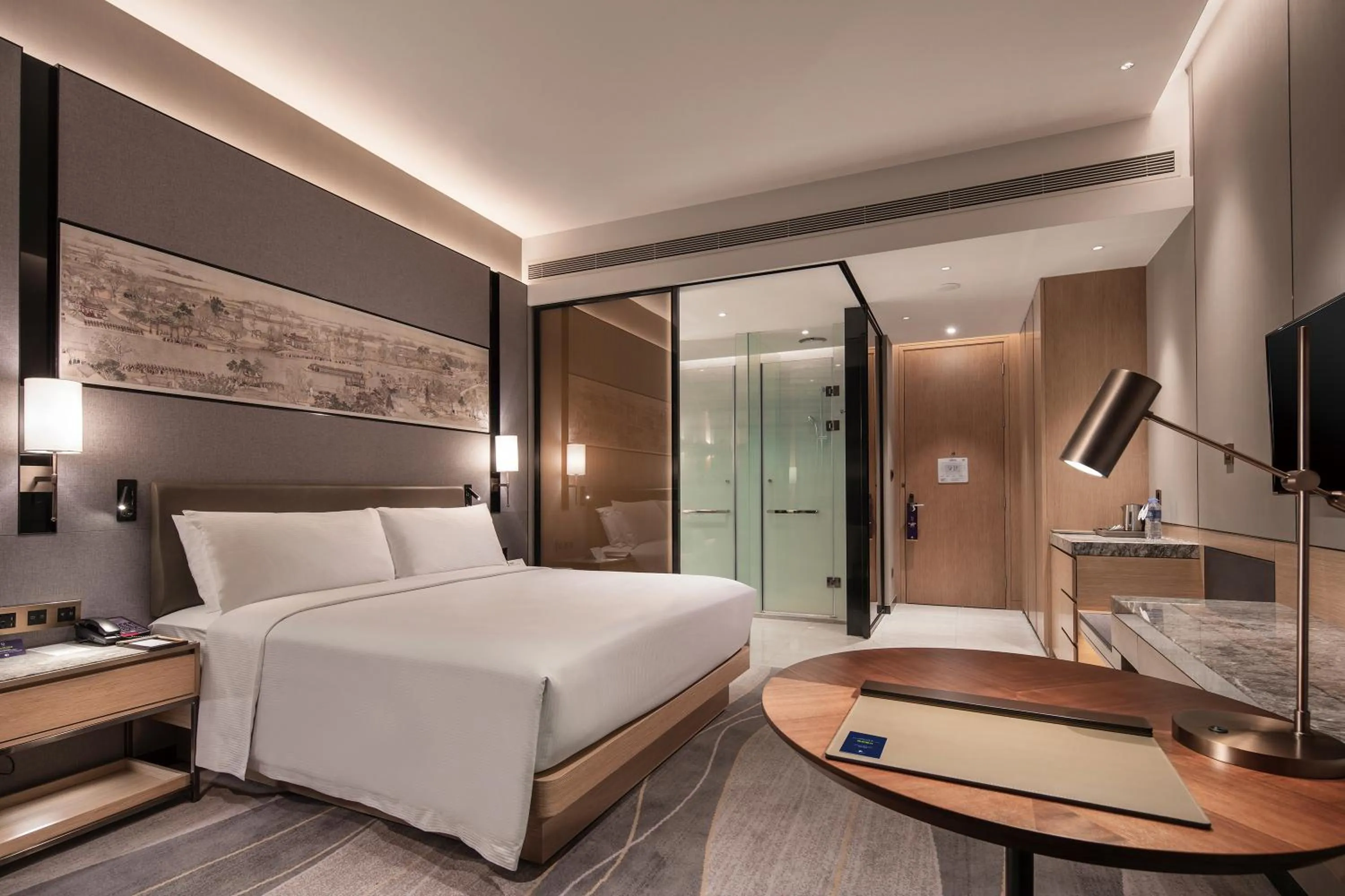 Bed in Doubletree By Hilton Suzhou Wujiang