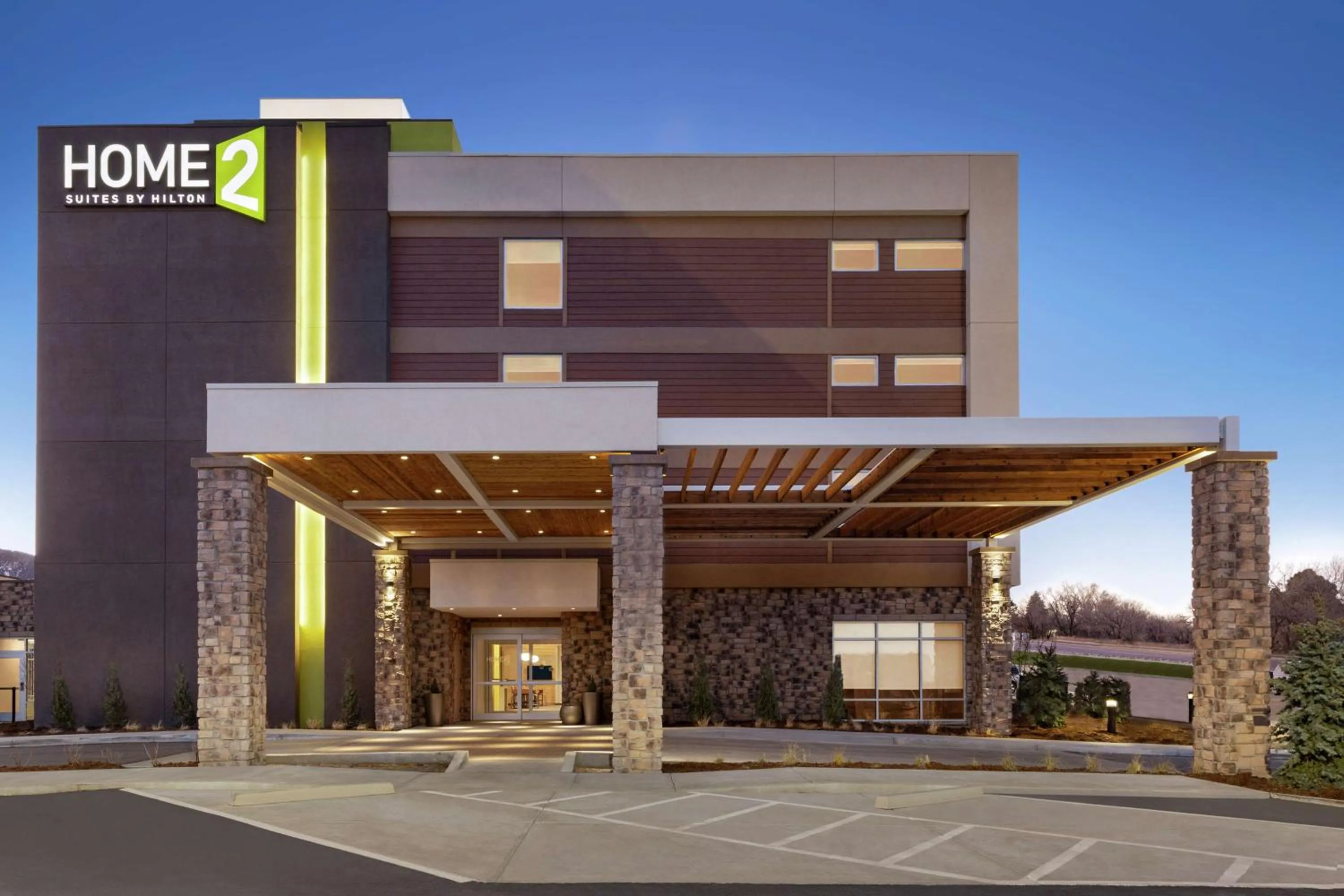 Property building in Home2 Suites By Hilton Colorado Springs South, Co
