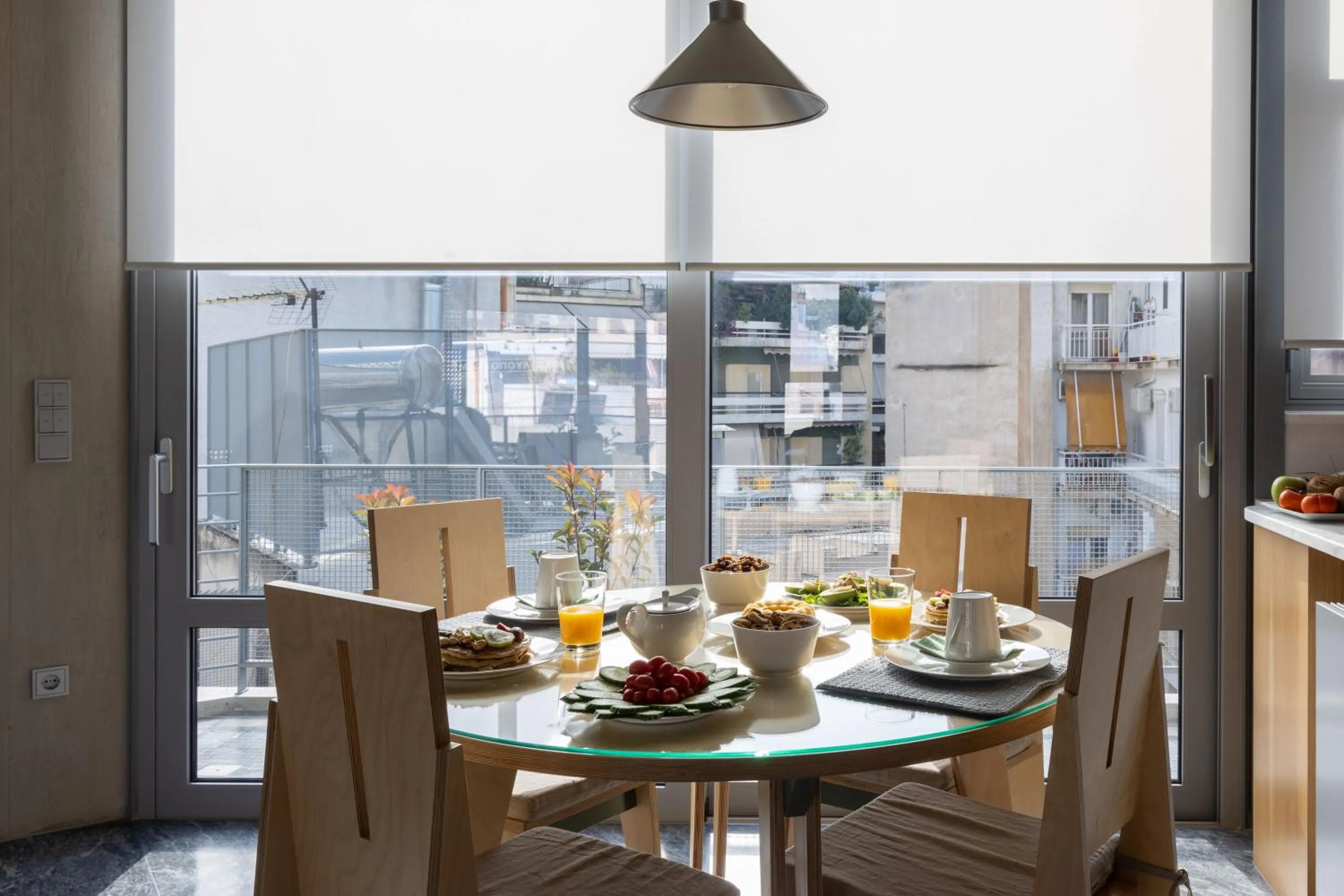 Breakfast in Athens BlueBuilding