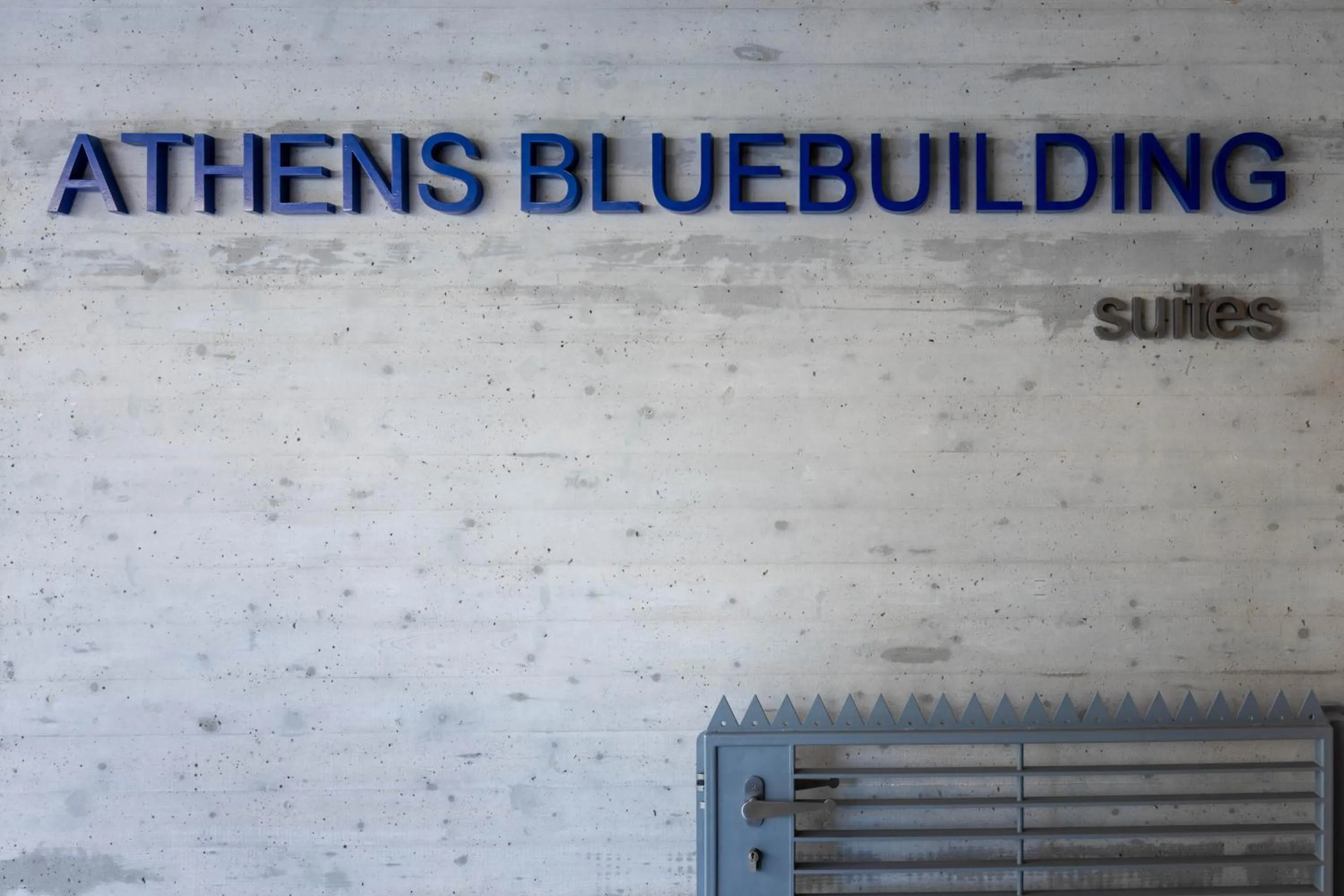 Logo/Certificate/Sign in Athens BlueBuilding