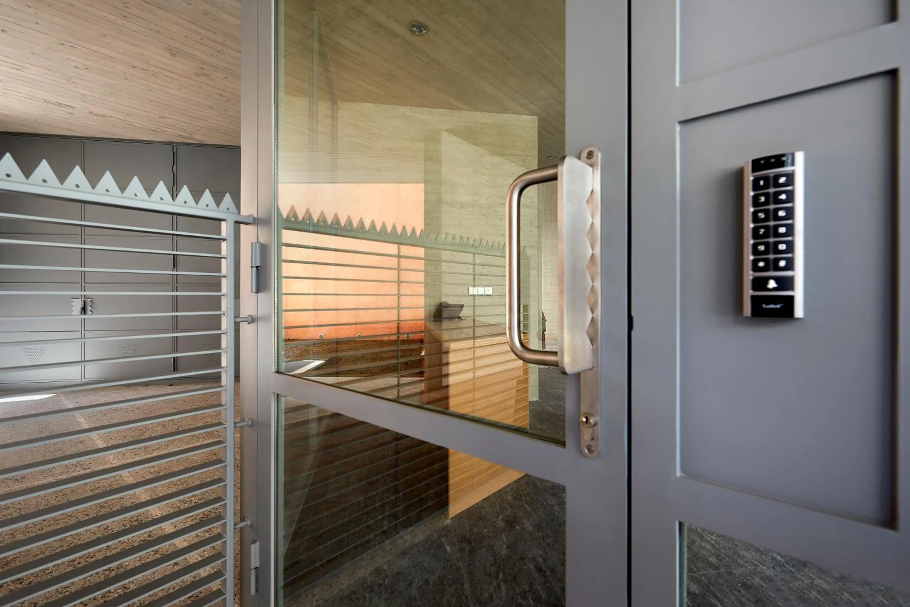 Facade/entrance in Athens BlueBuilding