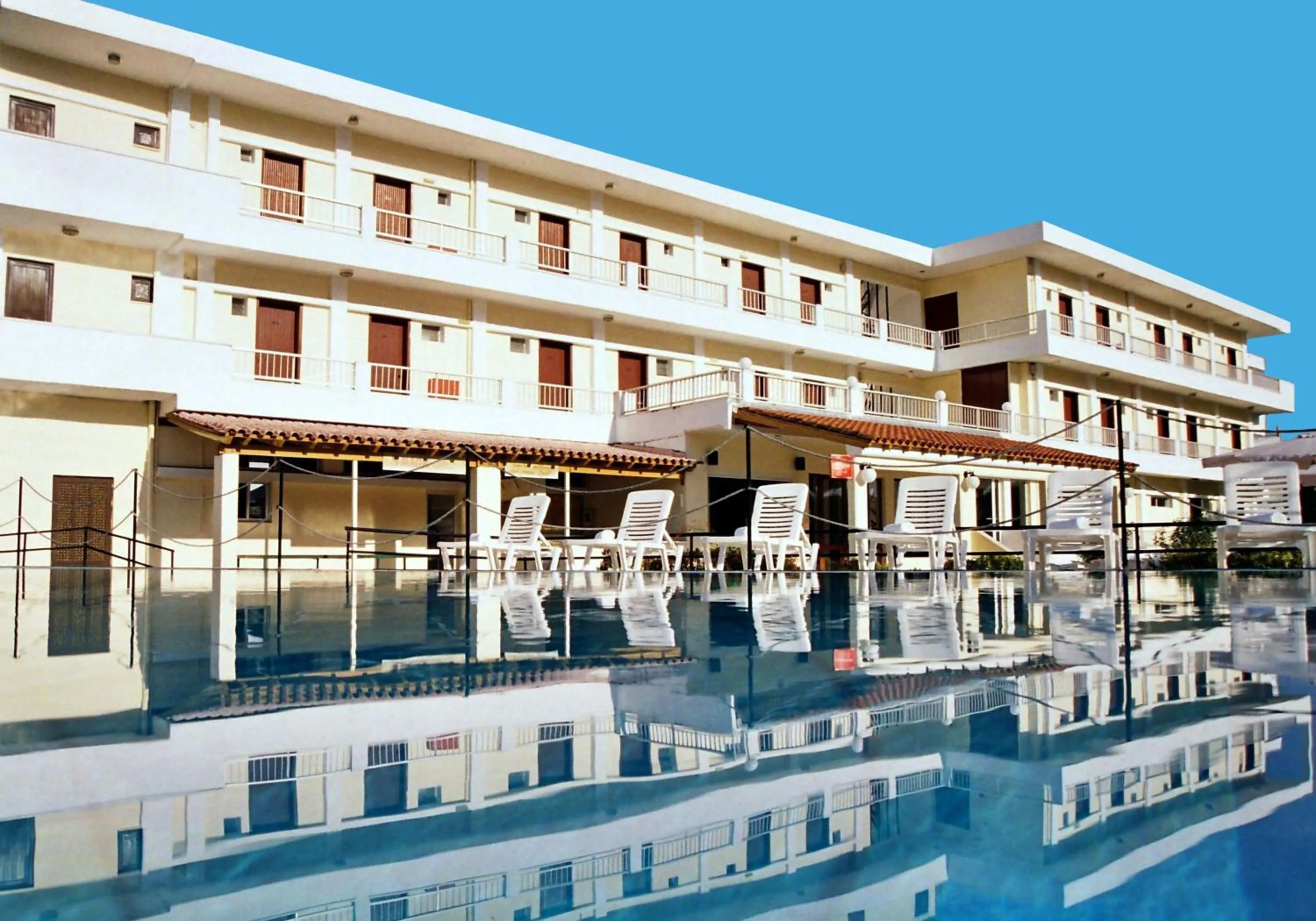 Property building in Hotel Prassino Nissi