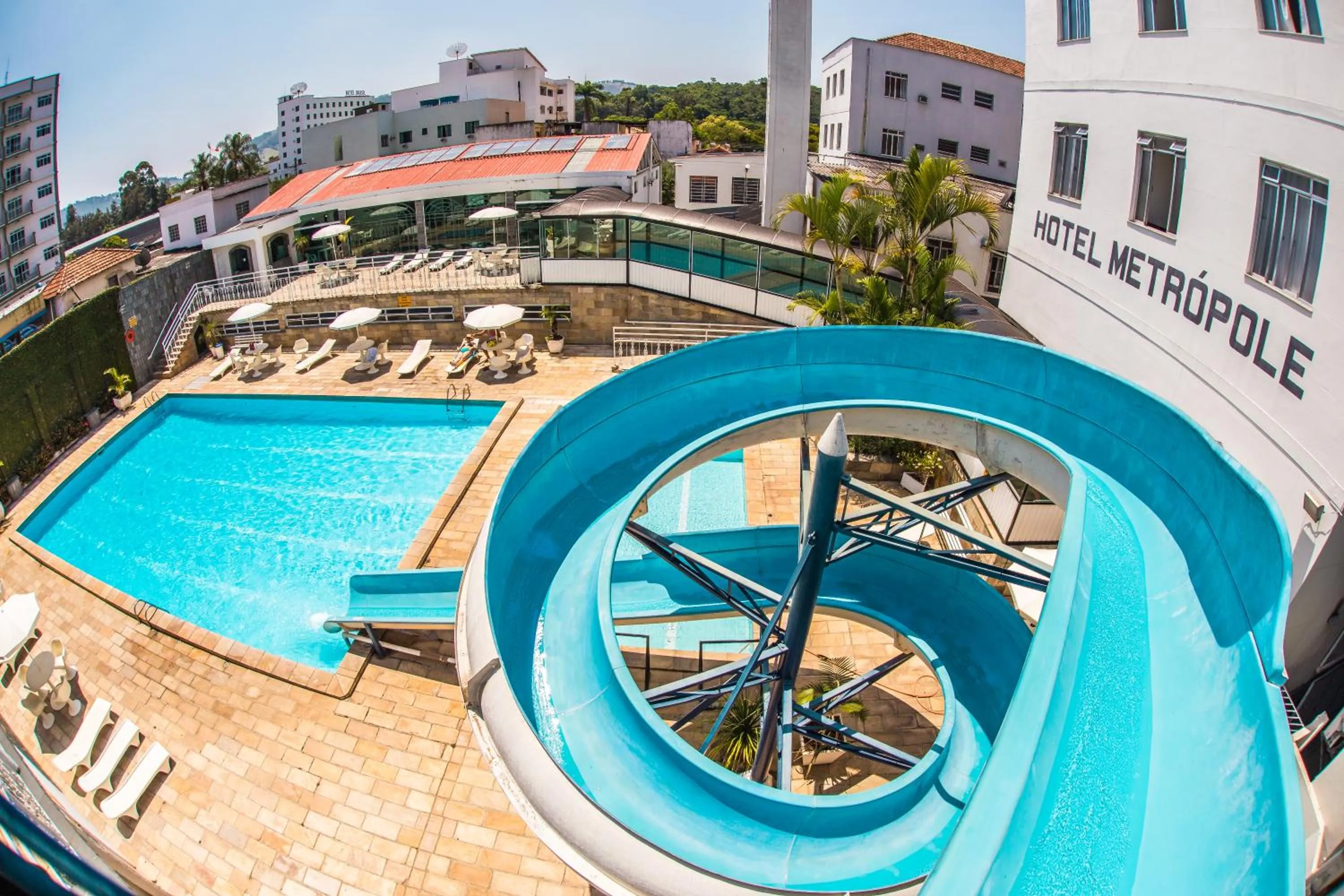 Swimming pool in Hotel Metrópole