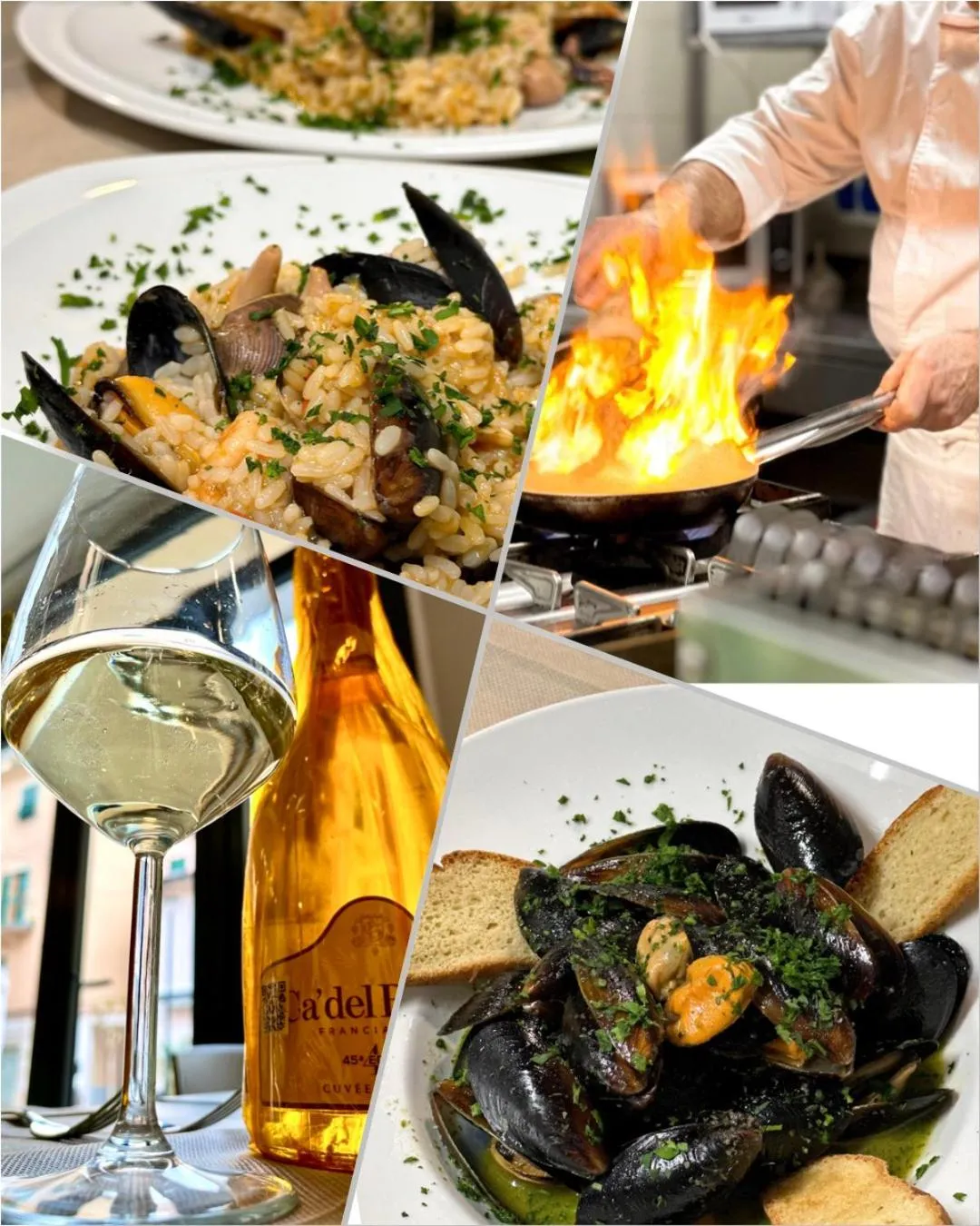 Food and drinks in Hotel La Bussola