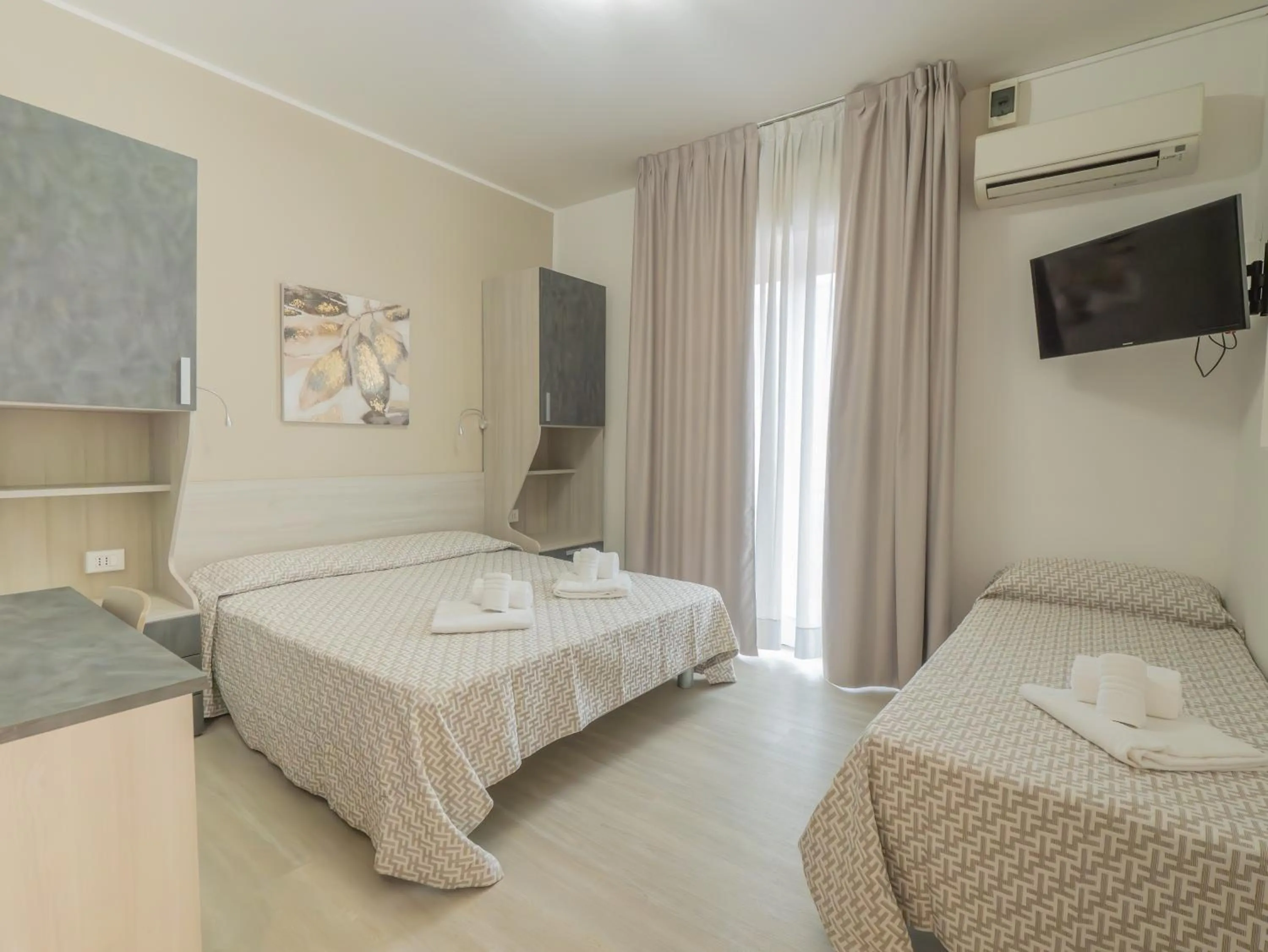 Bed in Hotel La Bussola