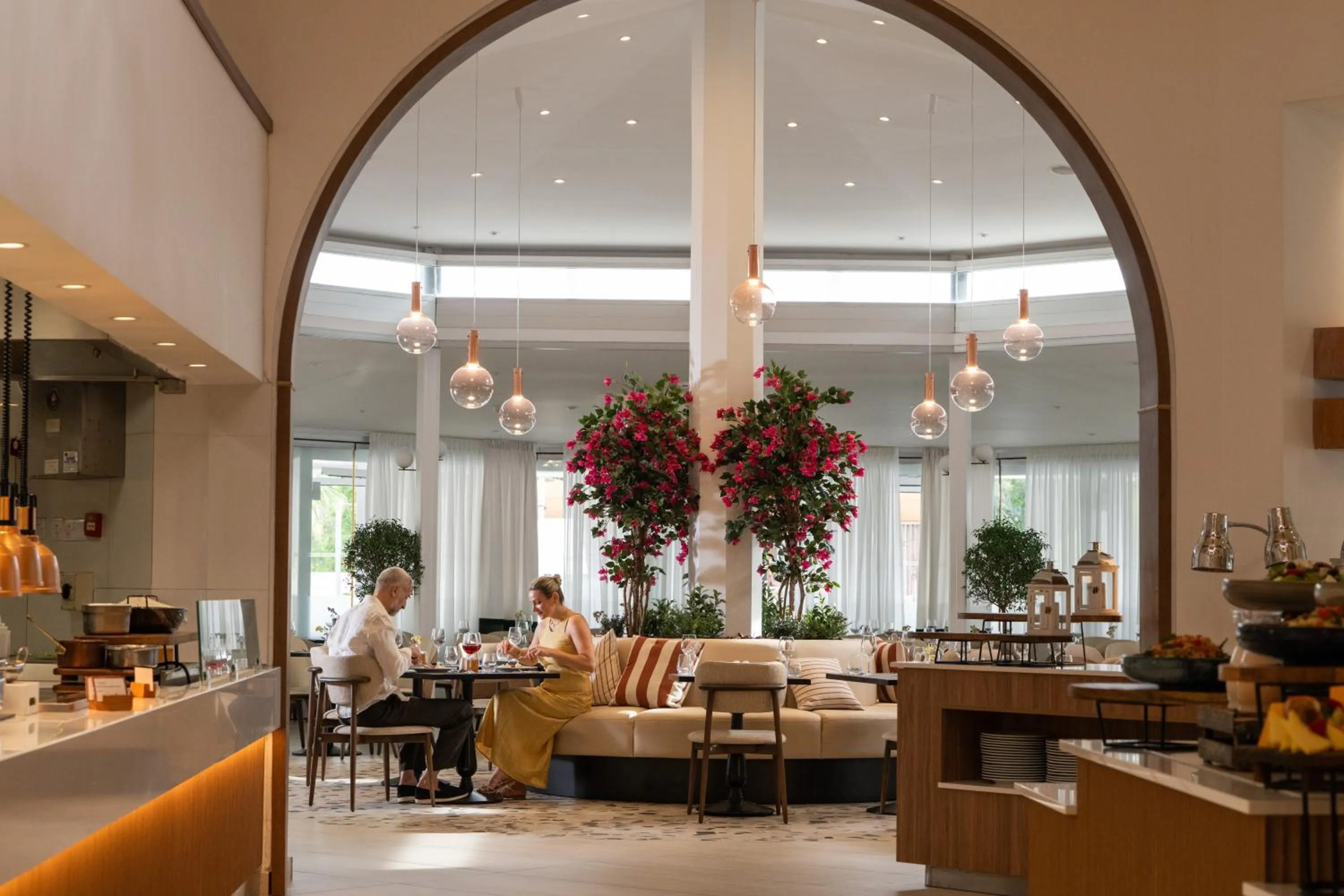 Restaurant/places to eat in King Jason Paphos - Designed for Adults by Louis Hotels