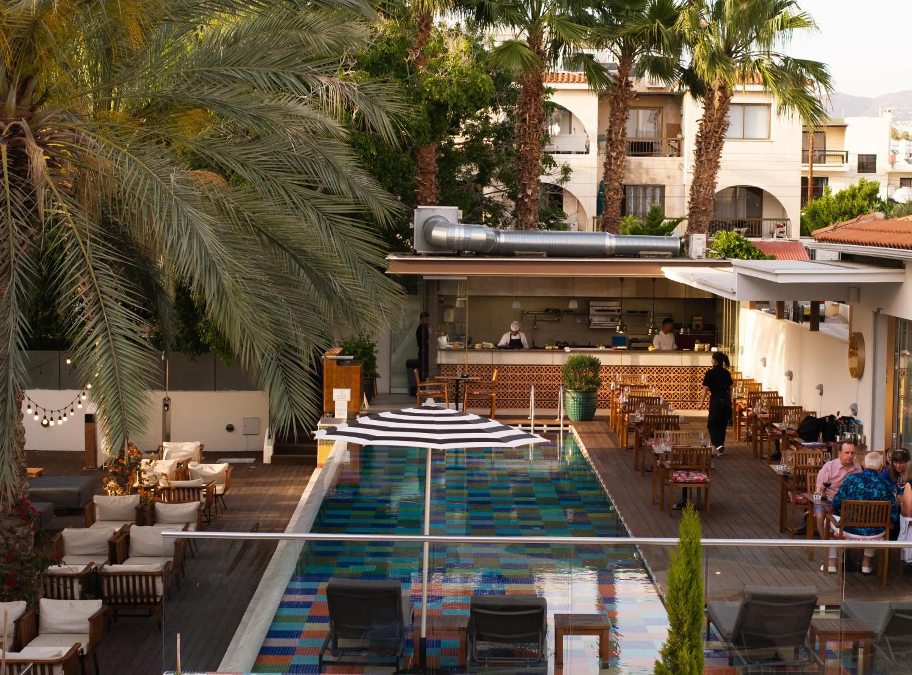 Swimming pool in King Jason Paphos - Designed for Adults by Louis Hotels