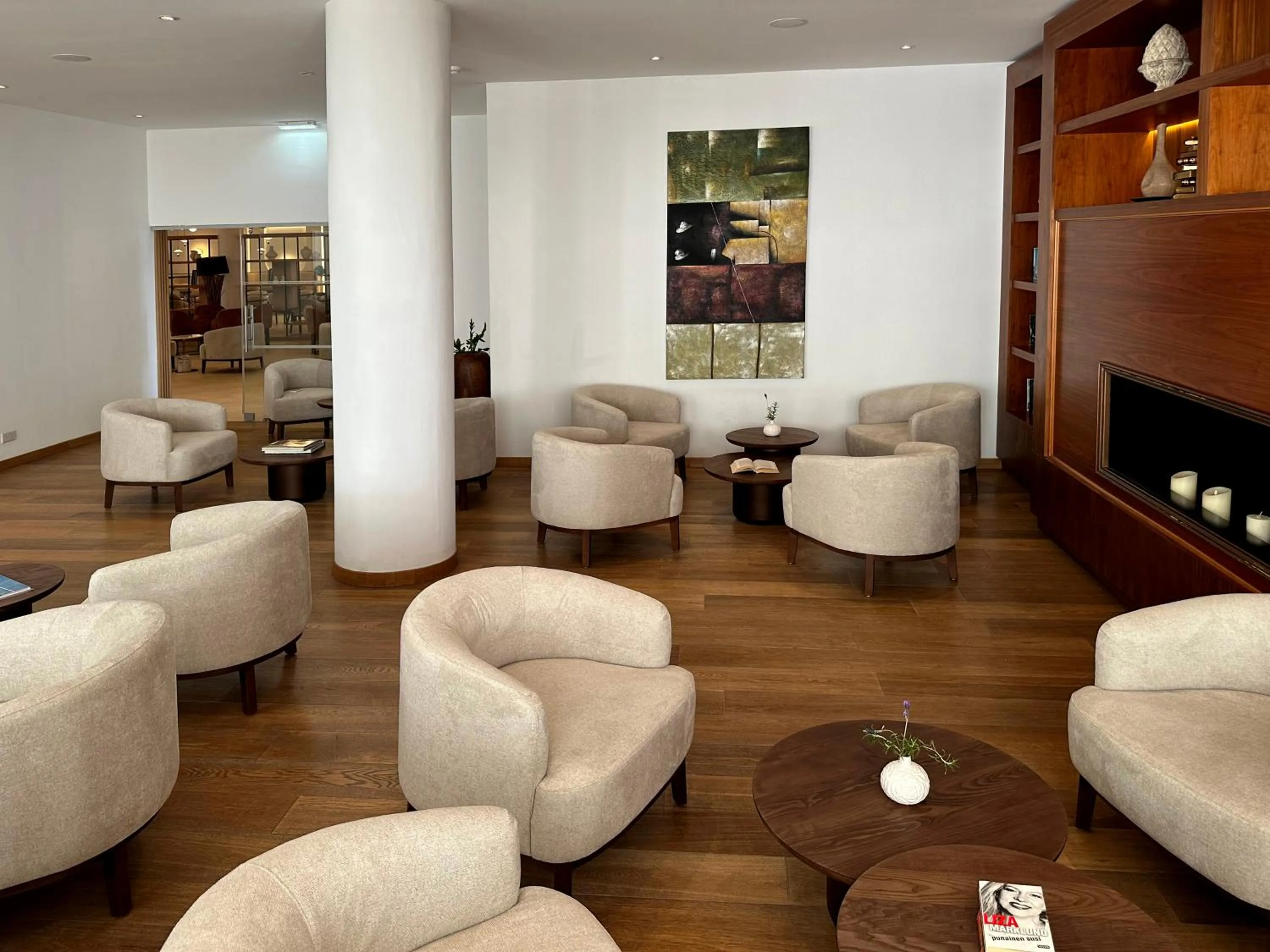 Library in King Jason Paphos - Designed for Adults by Louis Hotels
