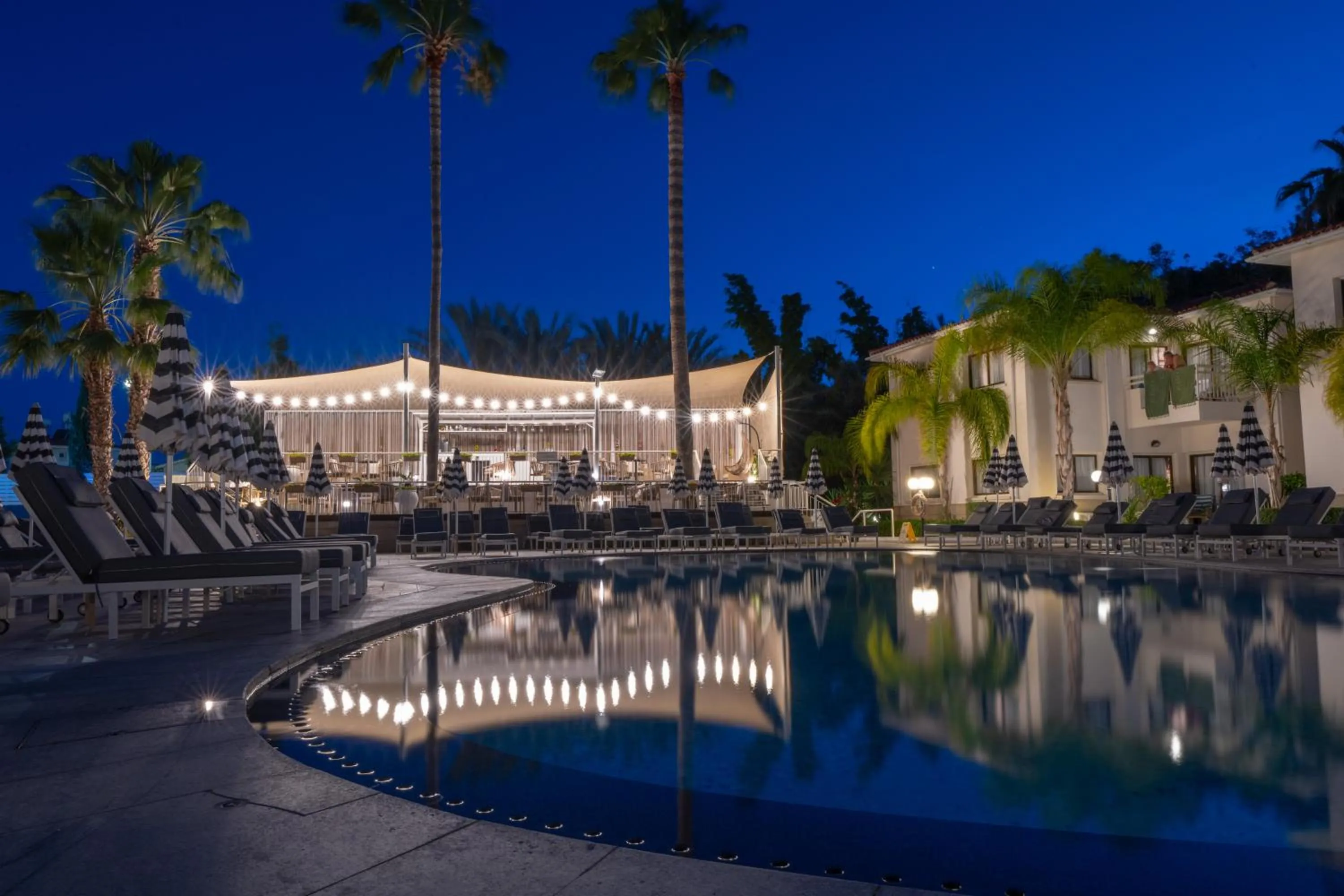 Swimming pool in King Jason Paphos - Designed for Adults by Louis Hotels