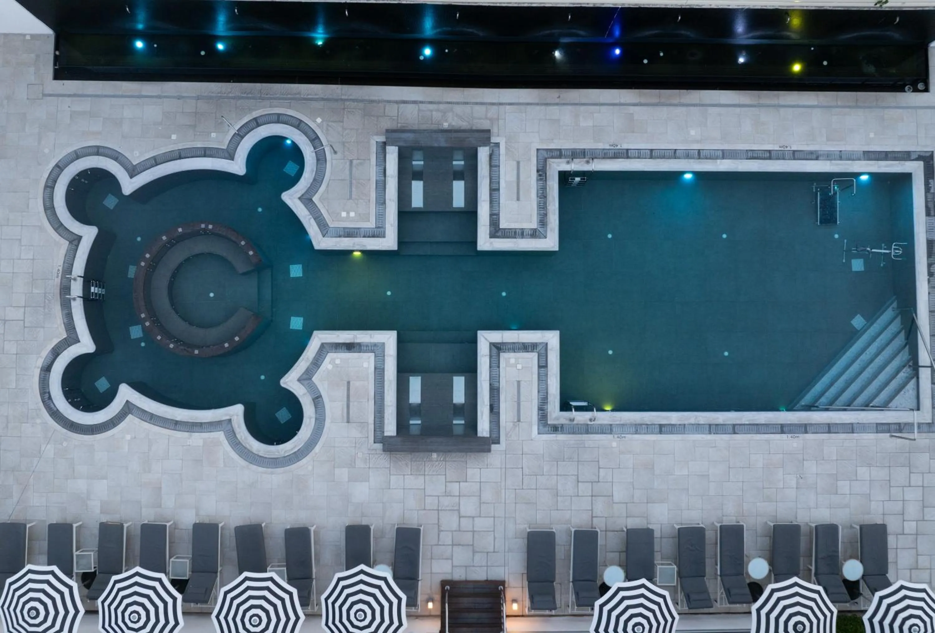 Swimming pool in King Jason Paphos - Designed for Adults by Louis Hotels