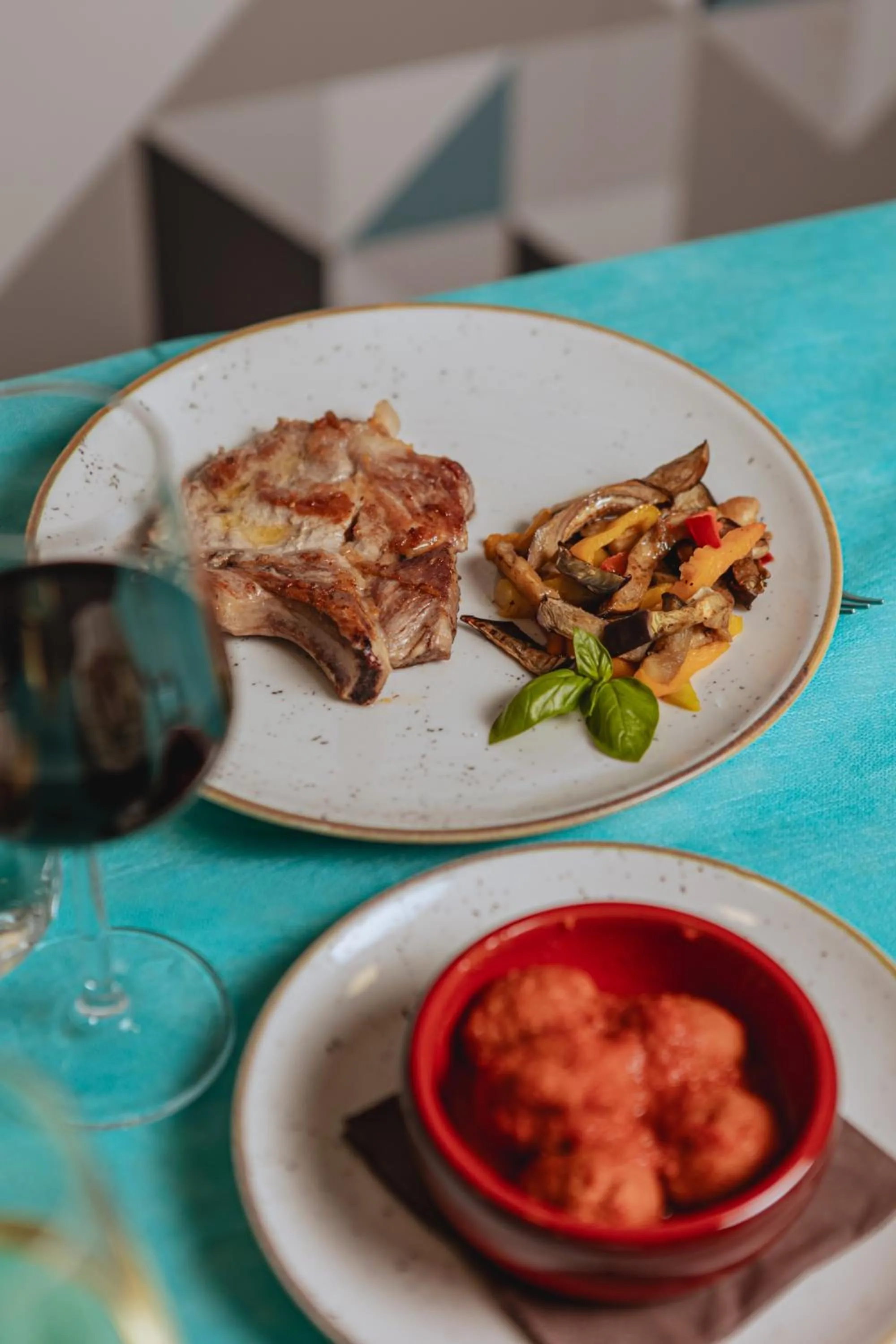 Lunch in Hotel Amico