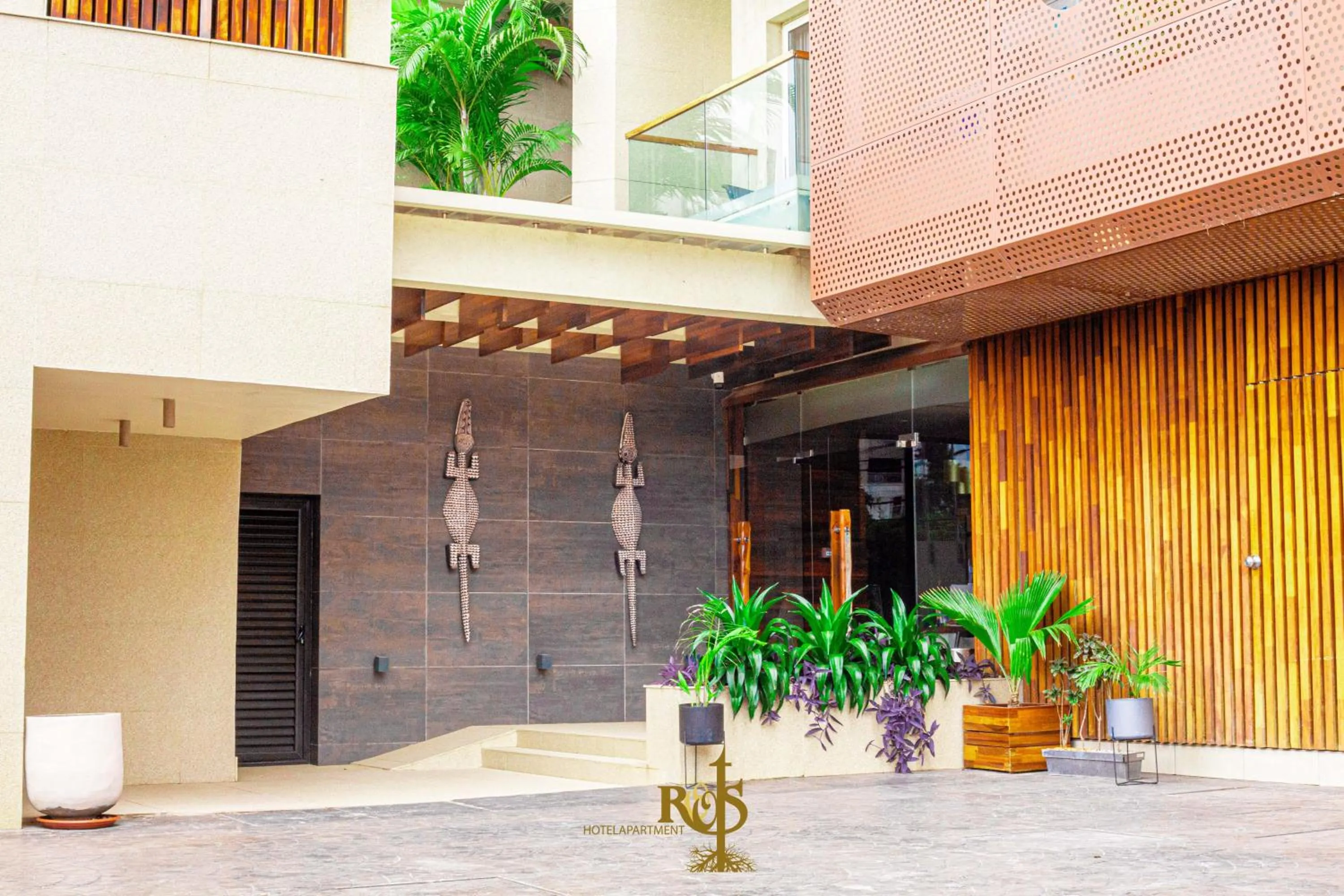 Property building in Roots Hotel Apartments Abidjan