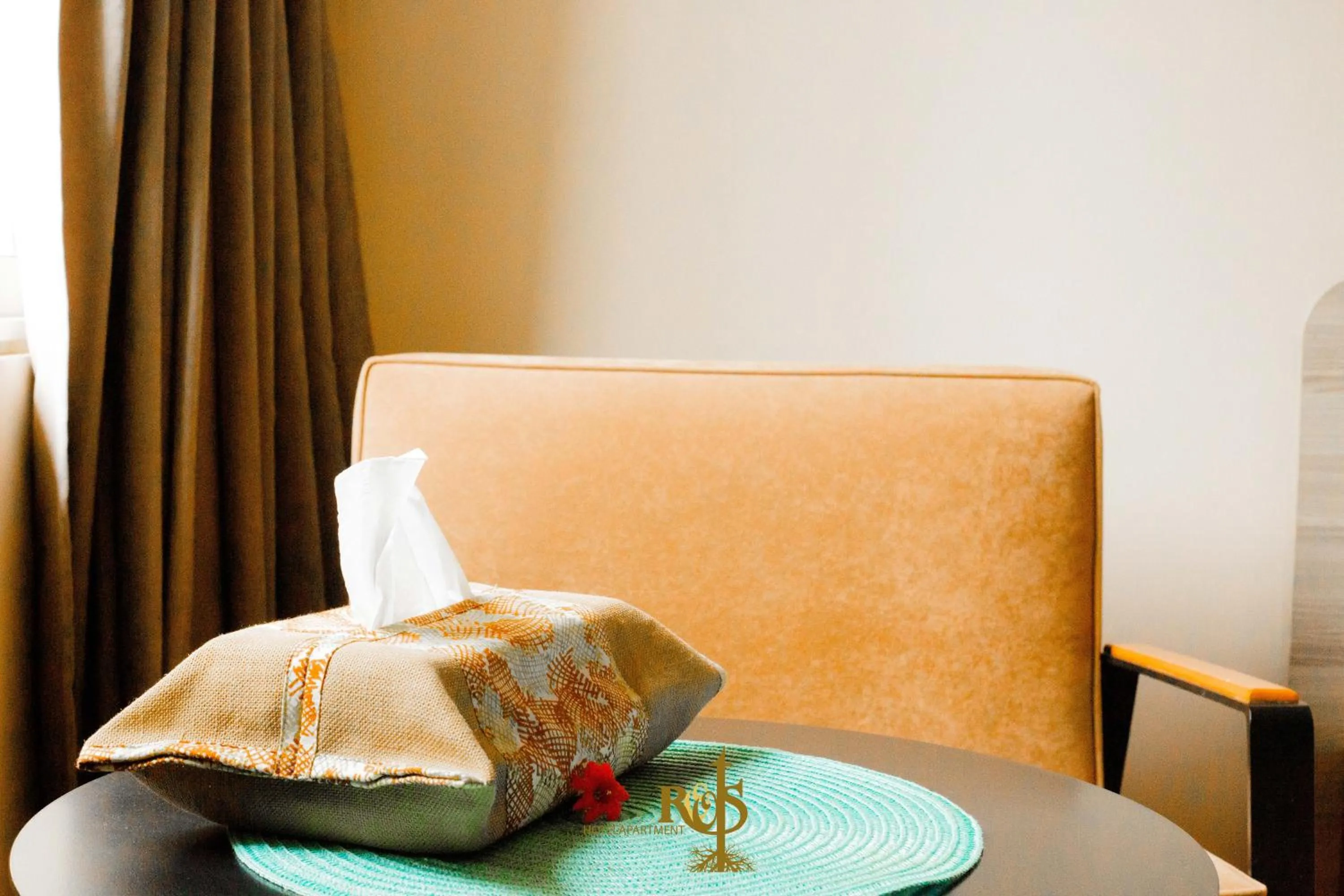 Living room in Roots Hotel Apartments Abidjan