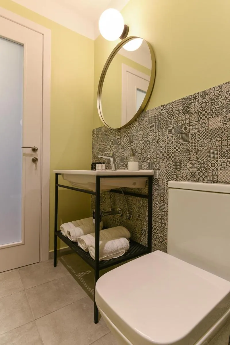 Toilet, Bed in ATHENS STORIES