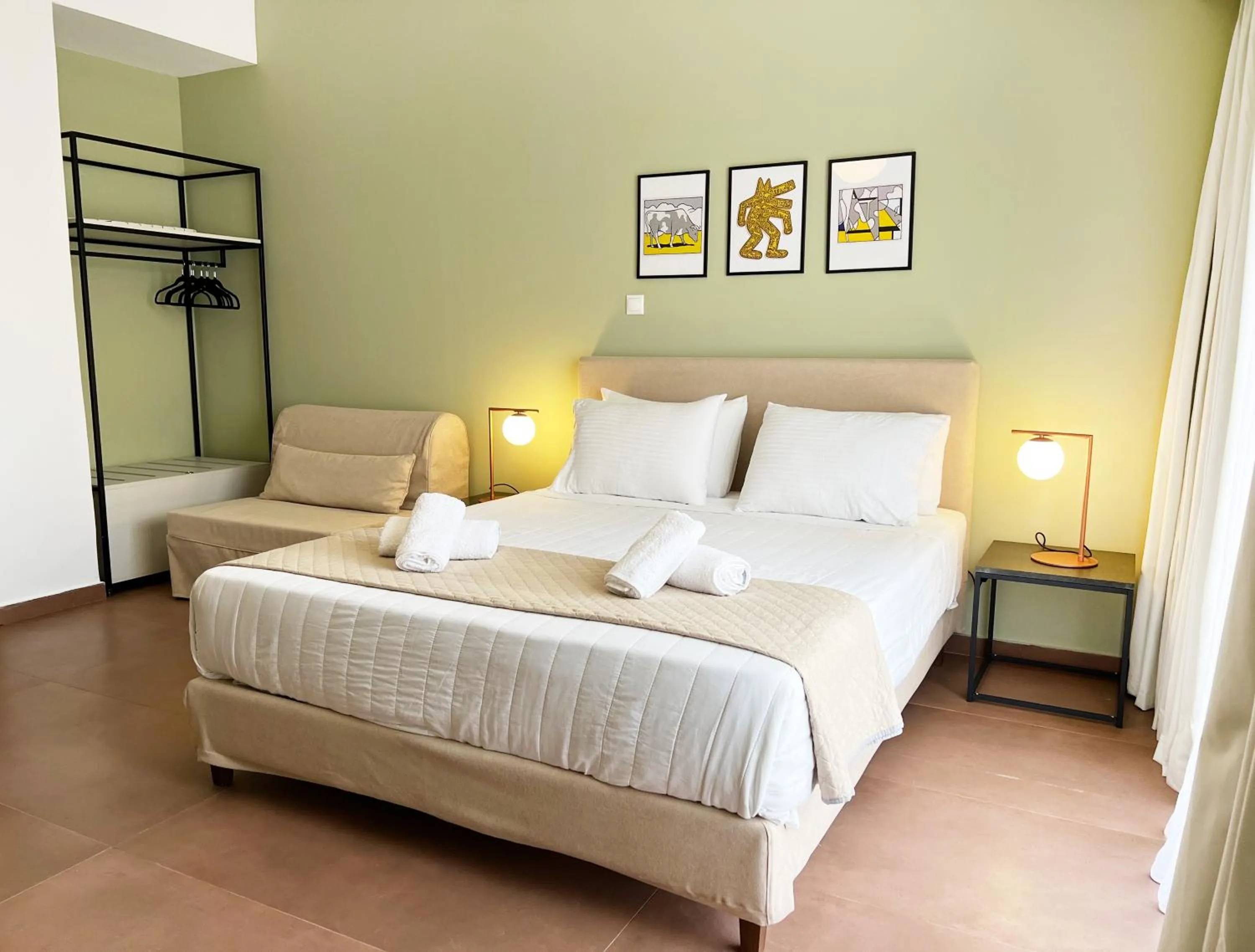 Bed in ATHENS STORIES