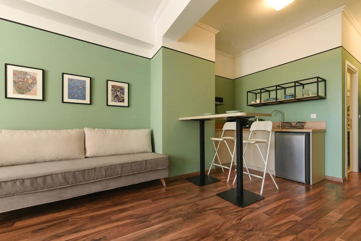 Living room in ATHENS STORIES