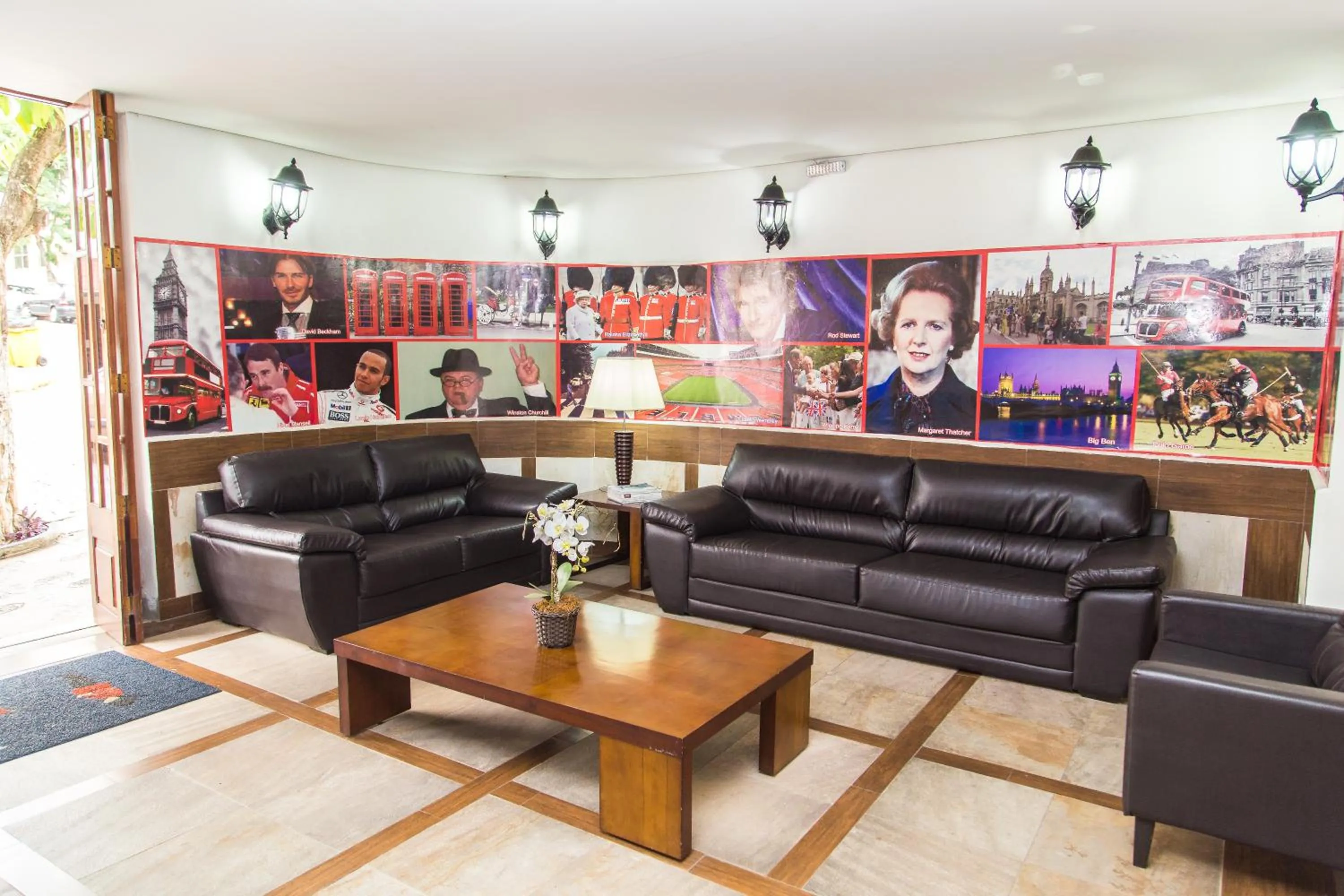 Lobby or reception in Hotel Londres