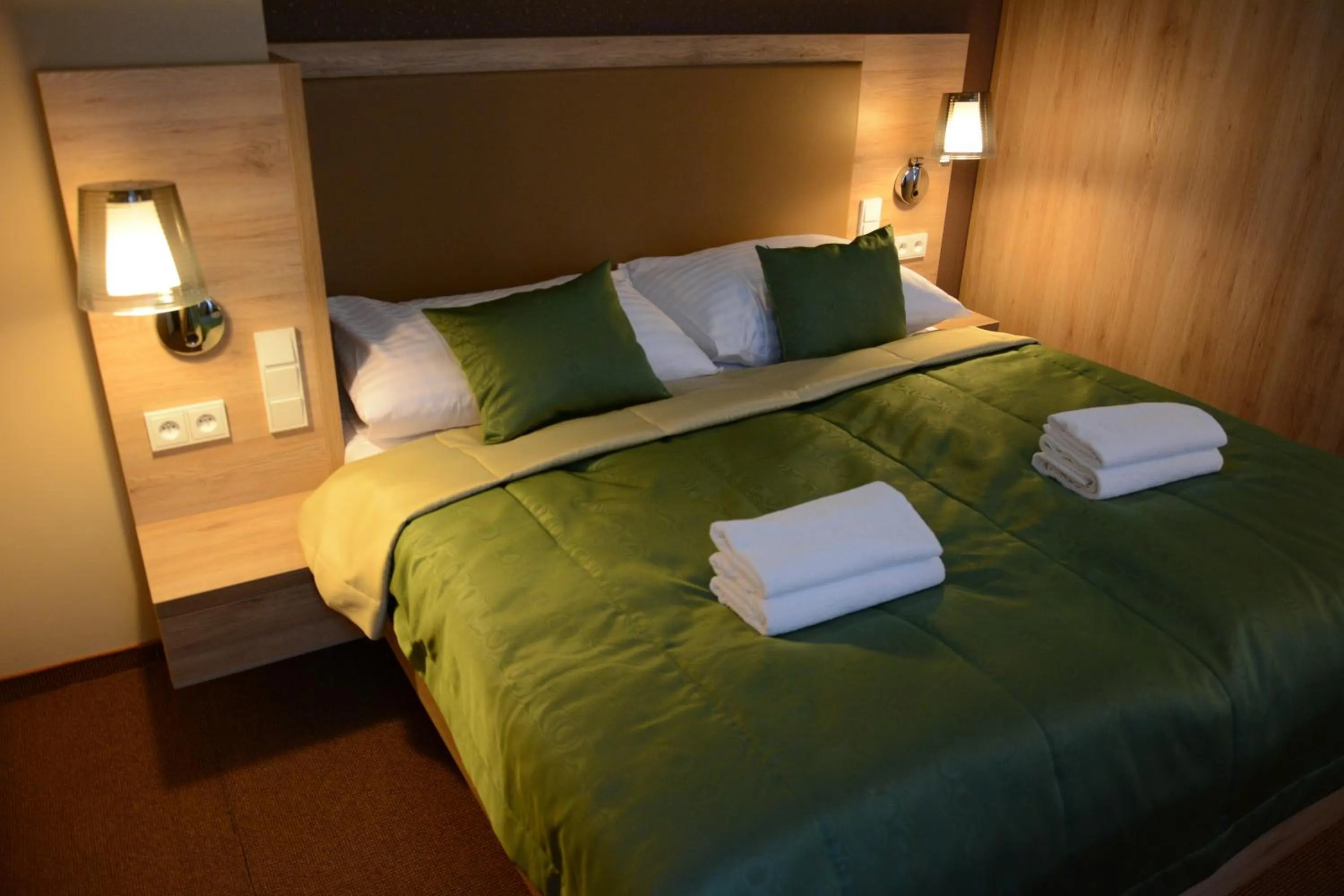 Bedroom, Bed in Hotel Stardust