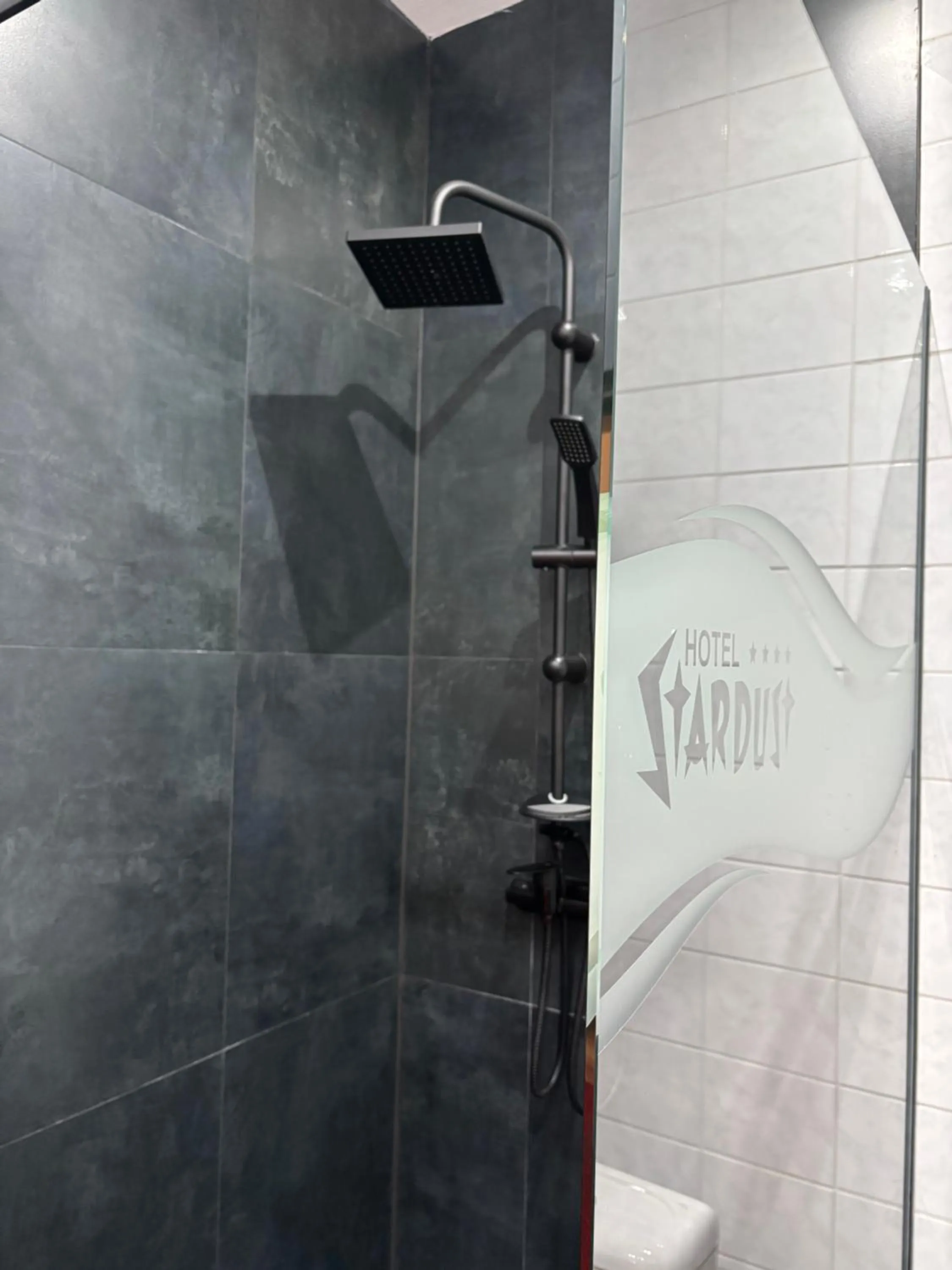 Shower in Hotel Stardust